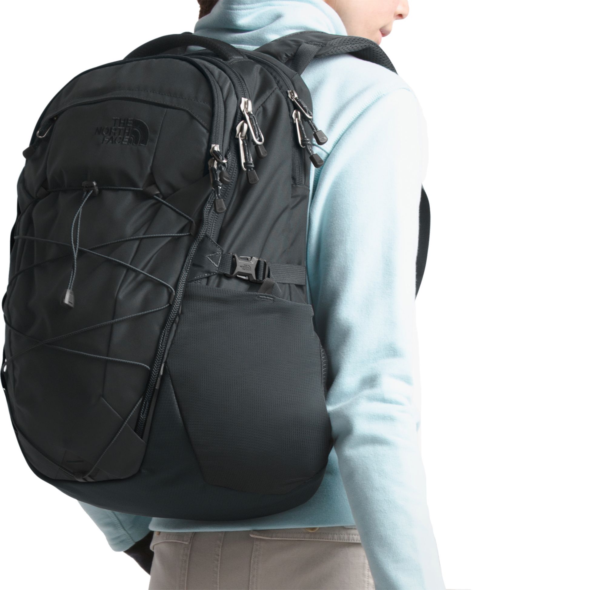 north face patch backpack