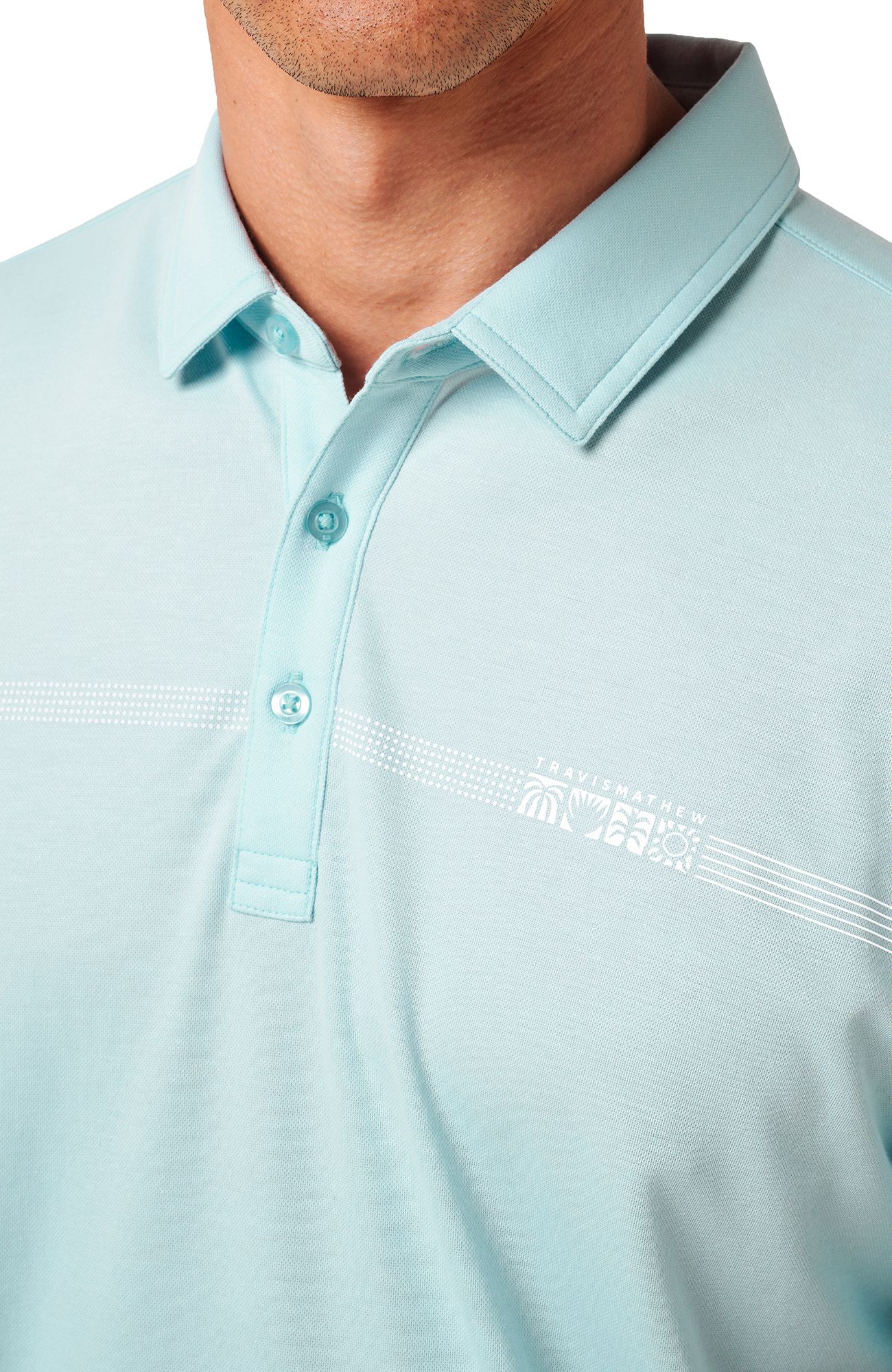 TravisMathew Men's Lake Breeze Golf Polo product image