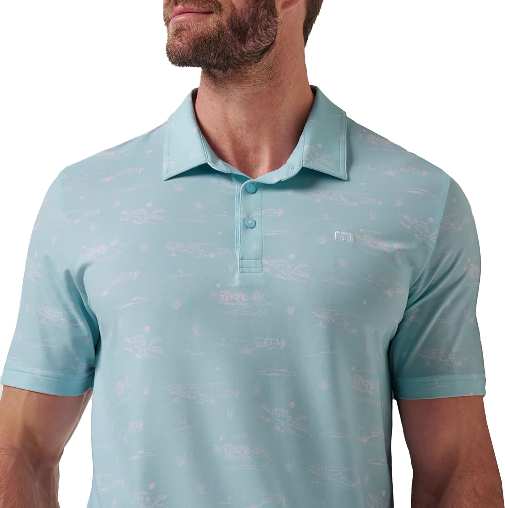 TravisMathew Men's Featherweight City Golf Polo product image