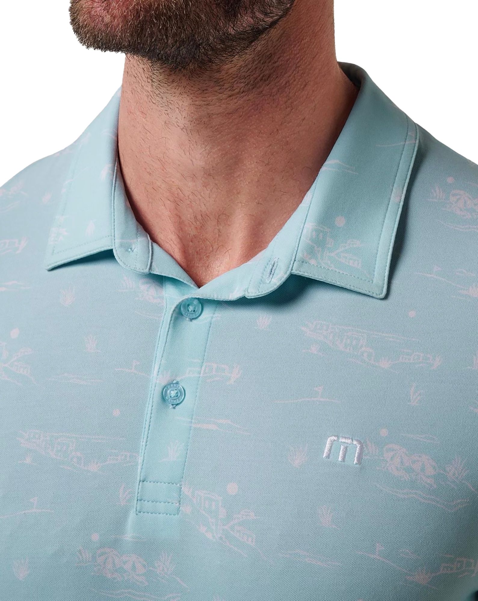 TravisMathew Men's Featherweight City Golf Polo product image