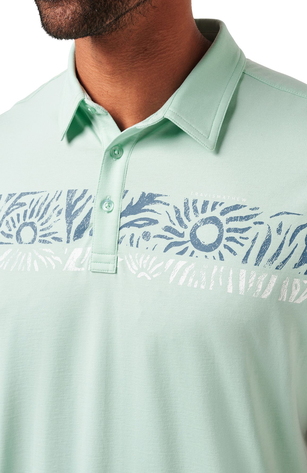 TravisMathew Men's Salt Rock Golf Polo product image