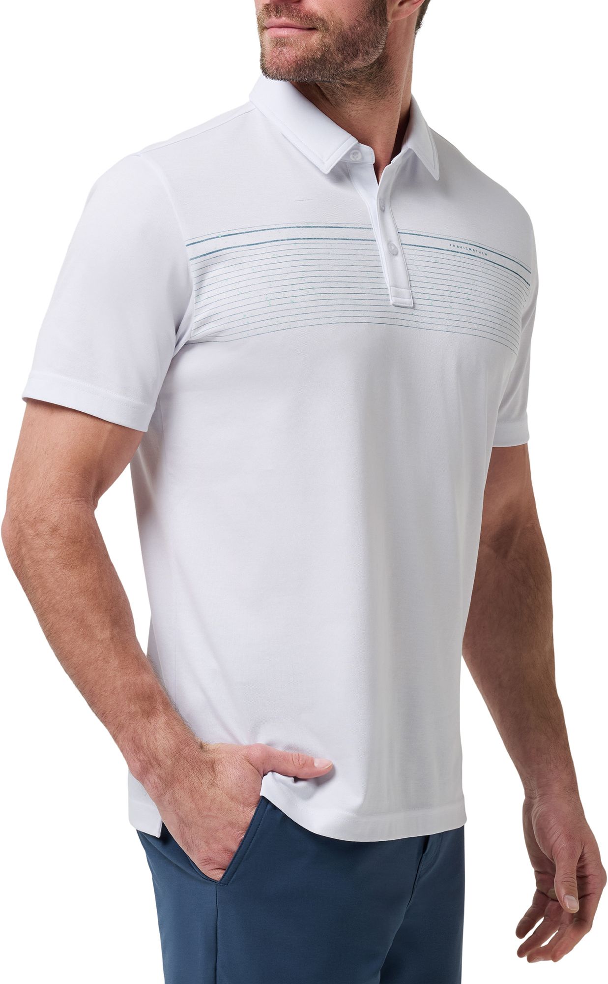 TravisMathew Men's Overstay Golf Polo product image