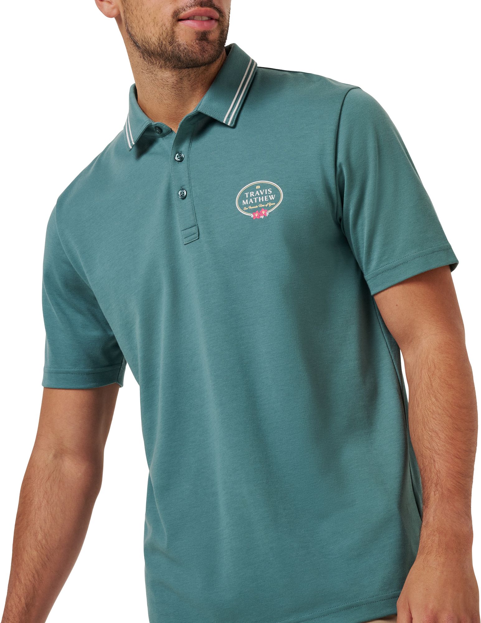 TravisMathew Men's Patron Parade Golf Polo product image