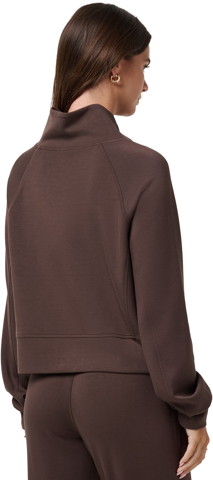 TravisMathew Women's Skyloft Soft Funnel Neck Golf Pullover product image