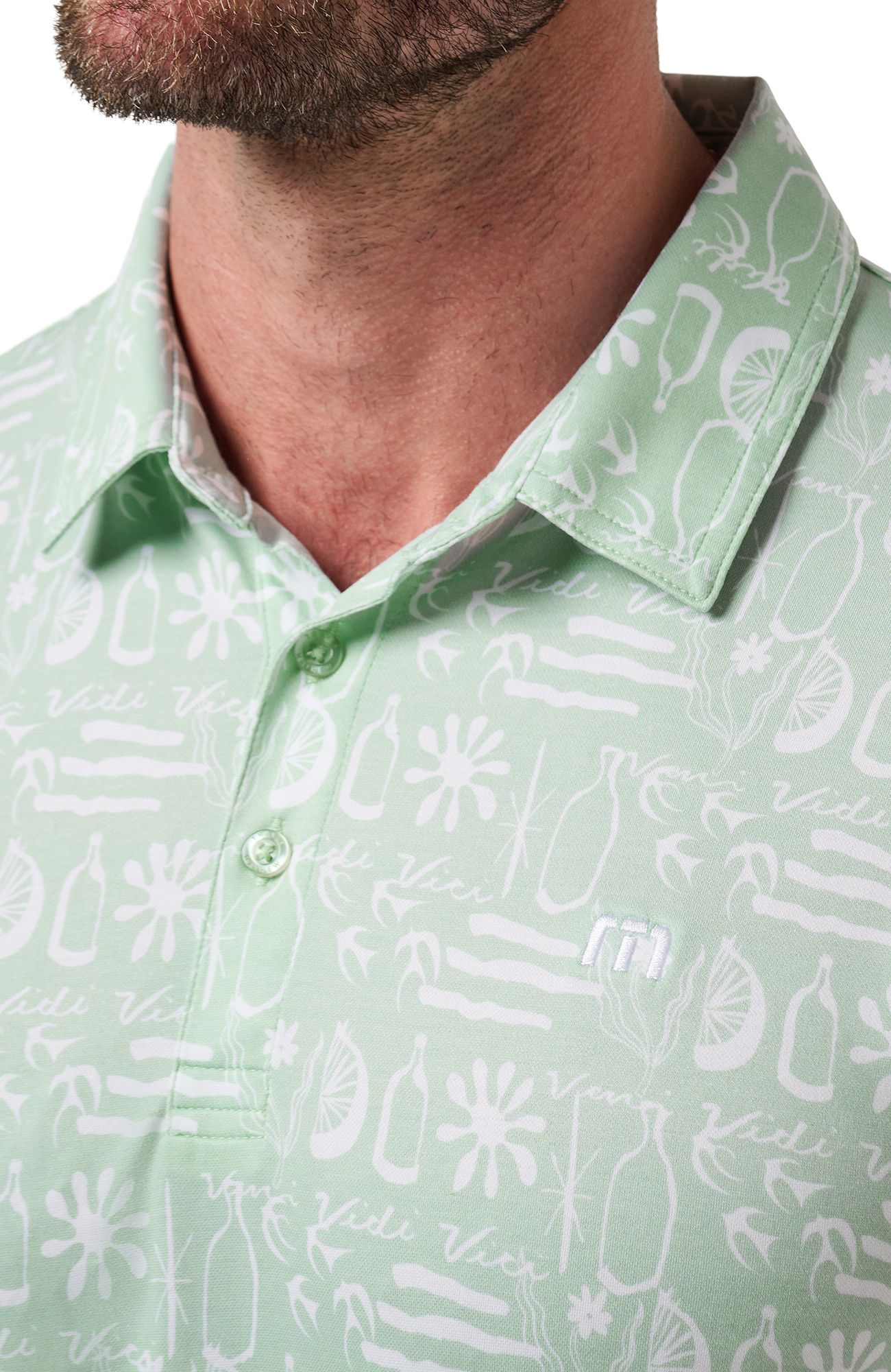 TravisMathew Men's Featherweight Cabana Golf Polo product image