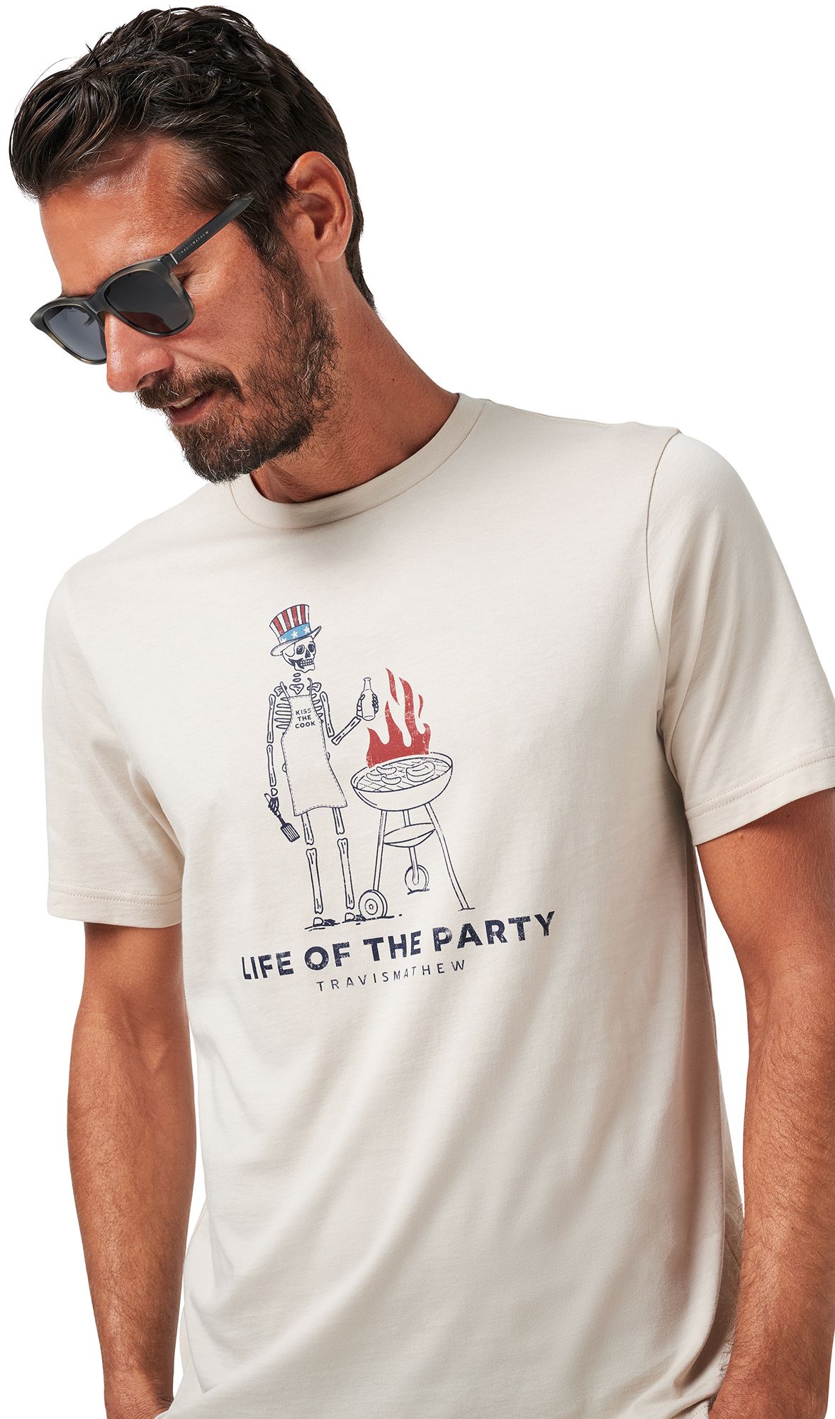 TravisMathew Men's Grill and Thrill Golf T-Shirt product image