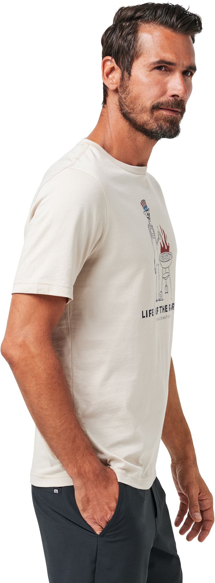 TravisMathew Men's Grill and Thrill Golf T-Shirt product image