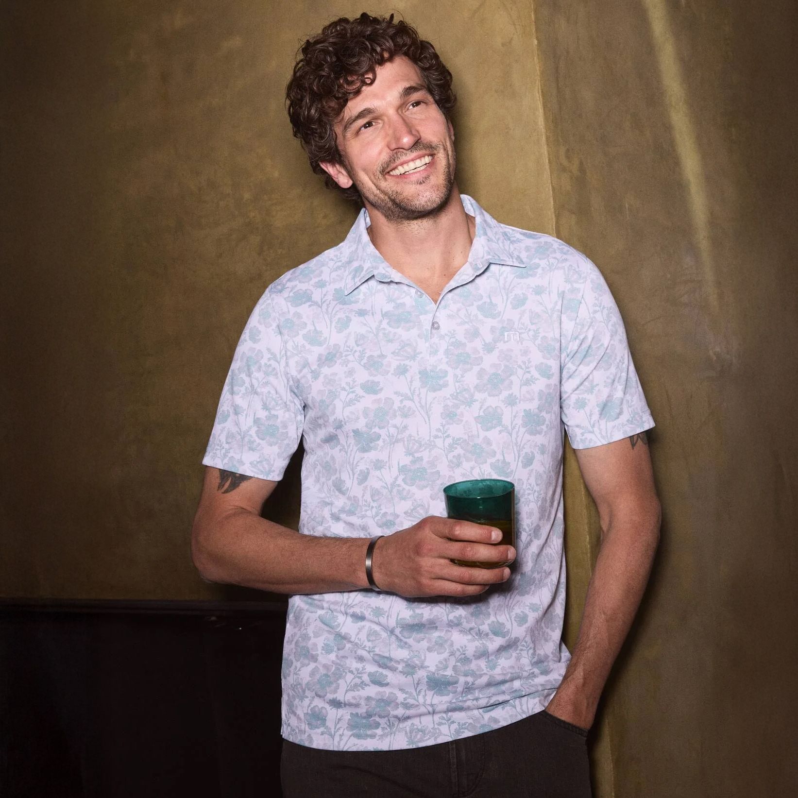 TravisMathew Men's Been Abroad Golf Polo product image