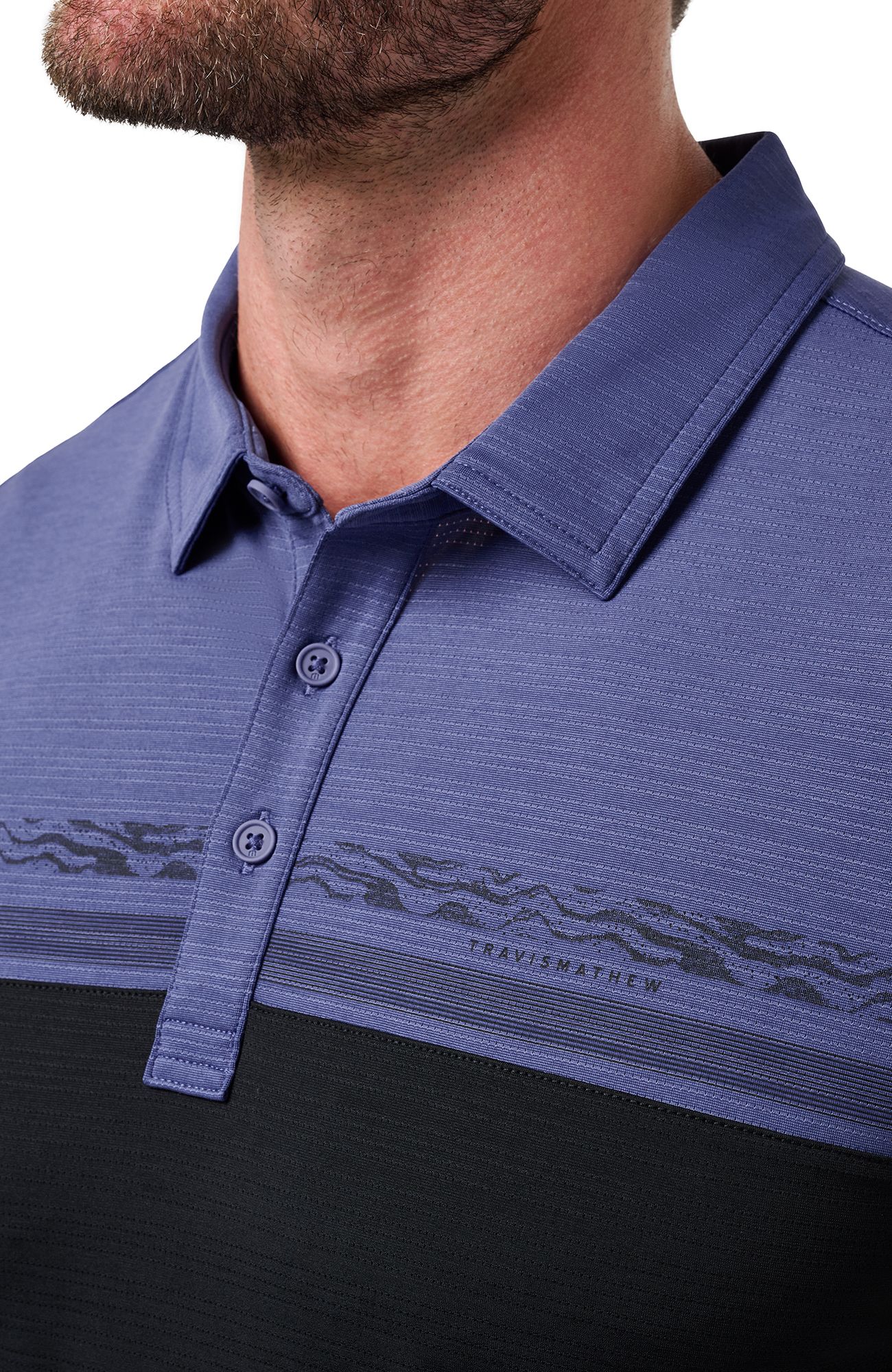 TravisMathew Men's Perspective Shift Golf Polo product image