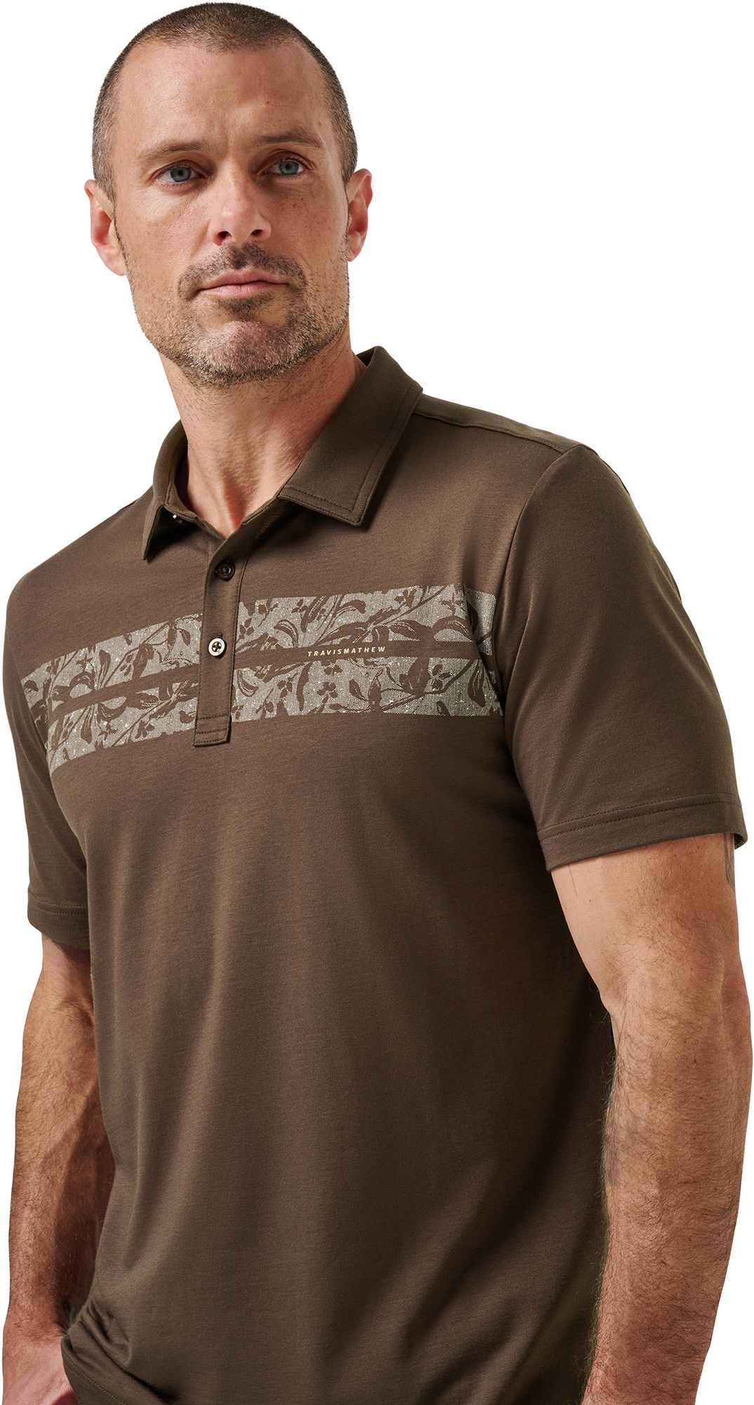 TravisMathew Men's Orchard Walk Golf Polo product image