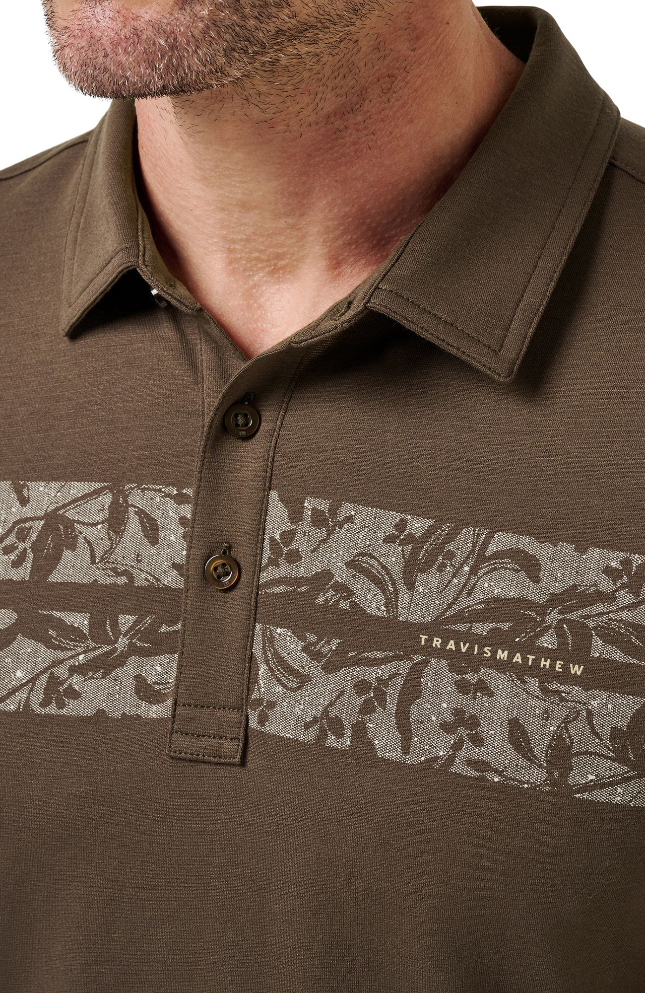 TravisMathew Men's Orchard Walk Golf Polo product image