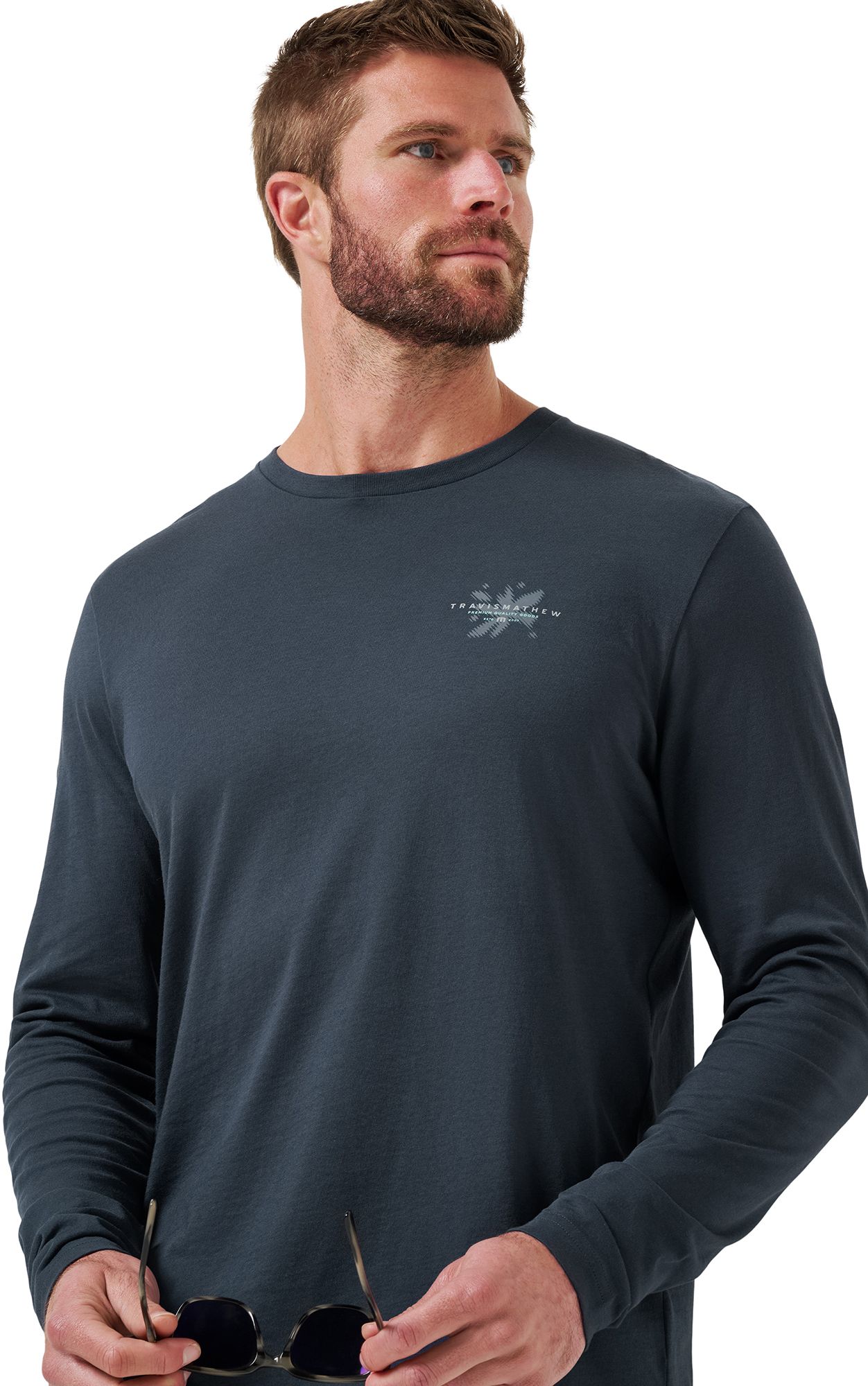 TravisMathew Men's Favorite Place Long Sleeve Golf T-Shirt product image