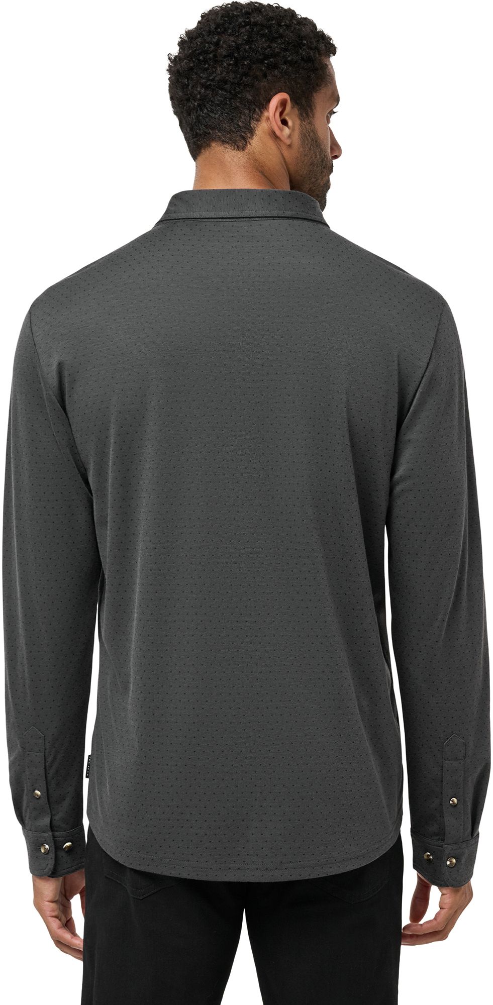 TravisMathew Men's Handsome Town Long Sleeve Golf Polo product image