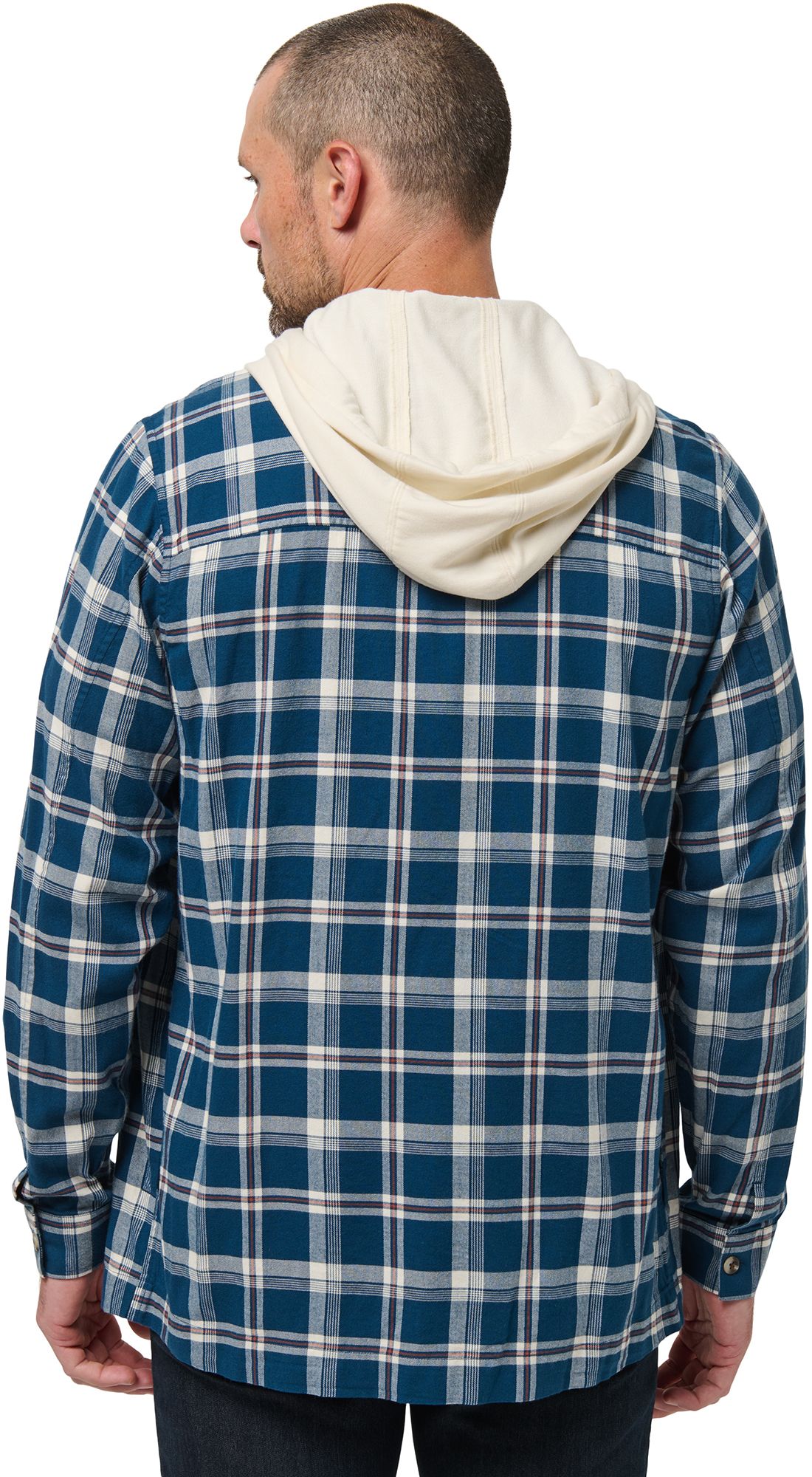 TravisMathew Men's Cloud Flannel Hooded Golf Jacket product image