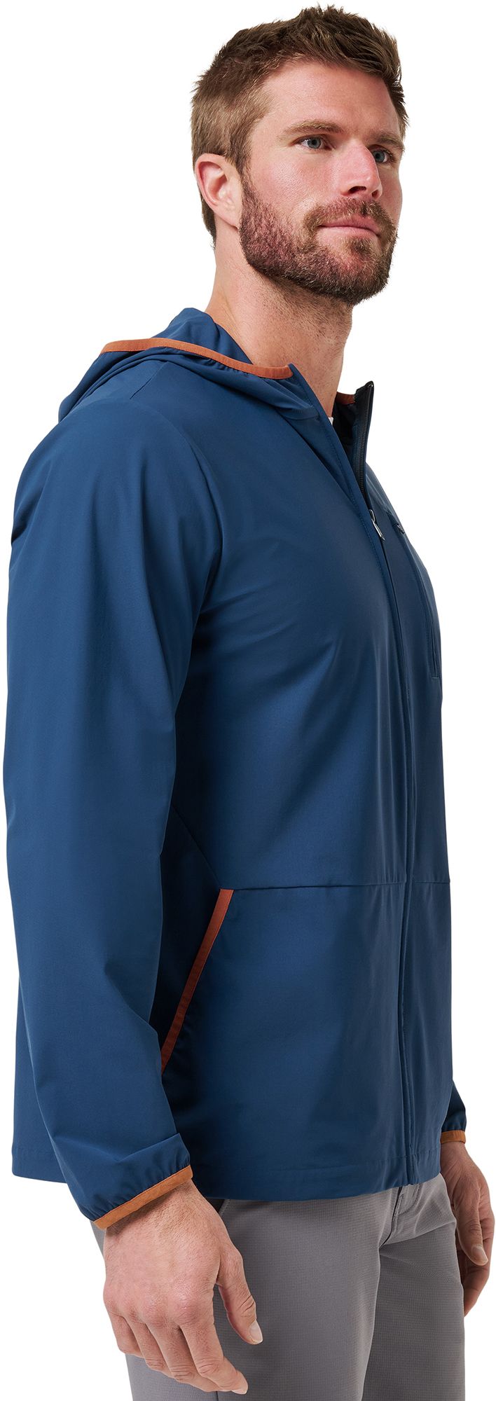 TravisMathew Men's Long Layover Golf Jacket product image
