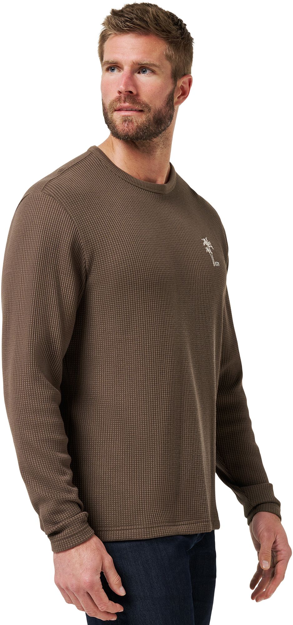 TravisMathew Men's Souvenir Stand Long Sleeve Golf Shirt product image