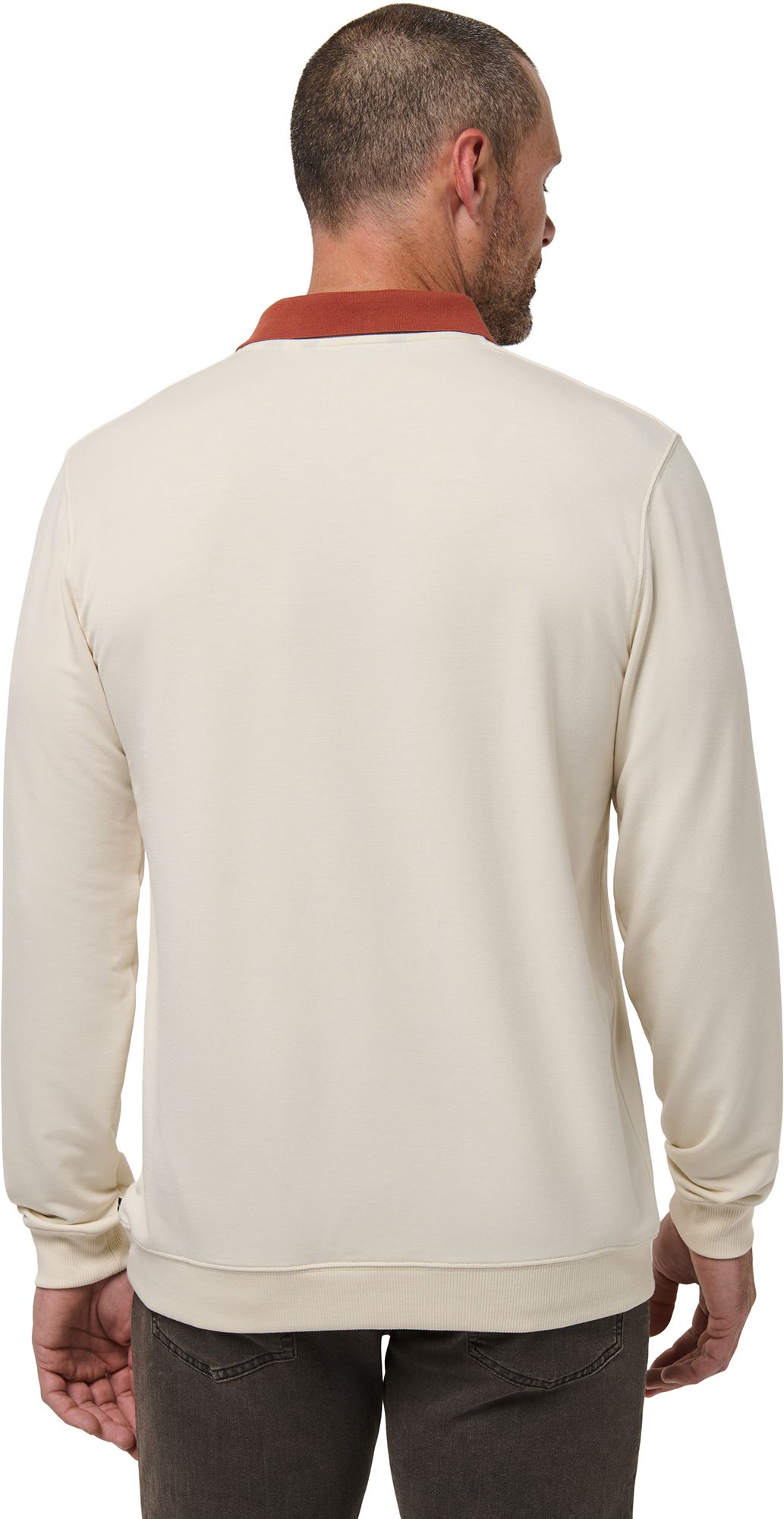 TravisMathew Men's Amenities Collar Golf Crewneck product image