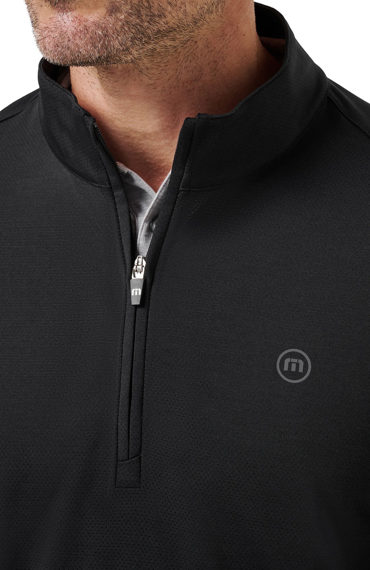 TravisMathew Men's Heater Pro Golf ¼ Zip product image