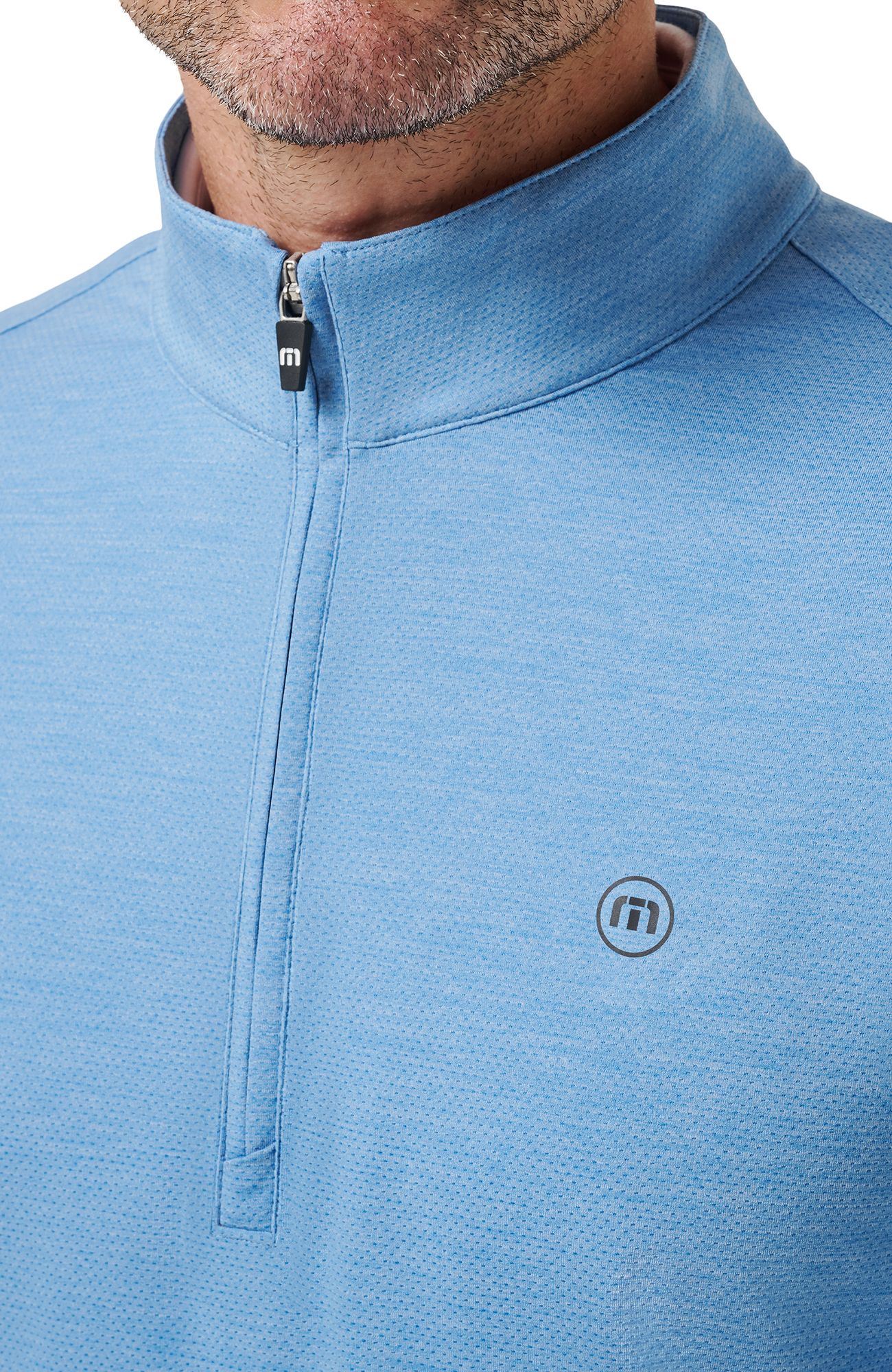 TravisMathew Men's Heater Pro Golf ¼ Zip product image