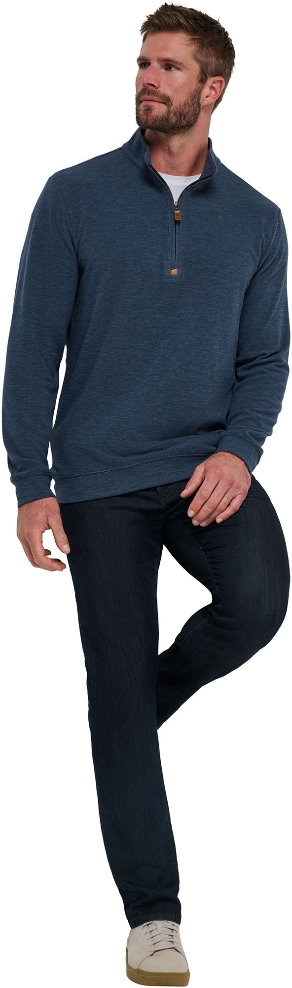 TravisMathew Men's Cloud Sweater Golf ¼ Zip product image