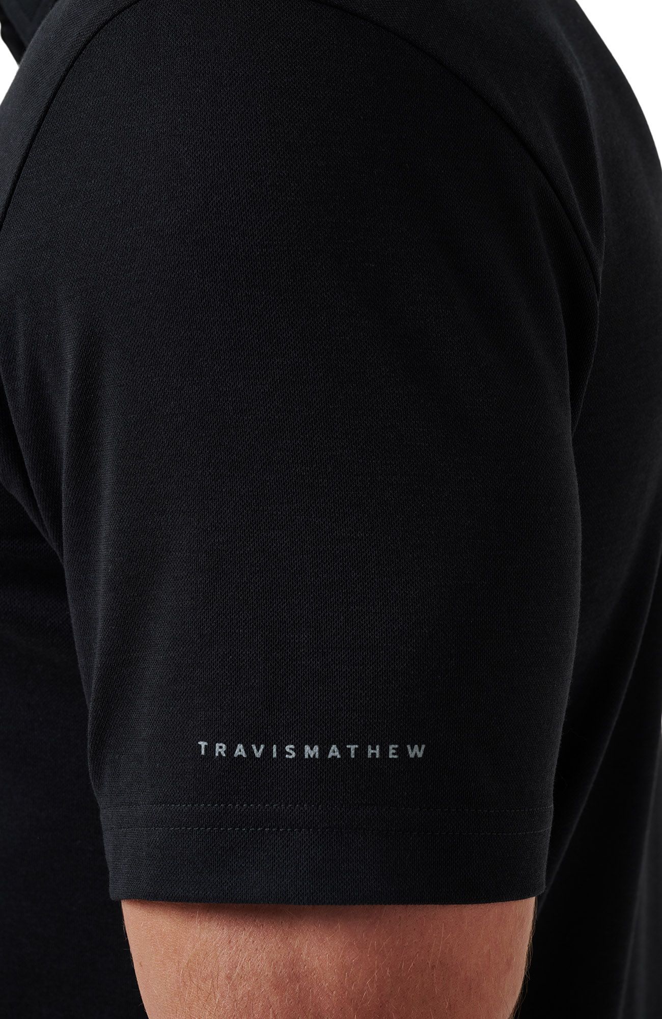 TravisMathew Men's Baltimore Orioles Black Polo product image