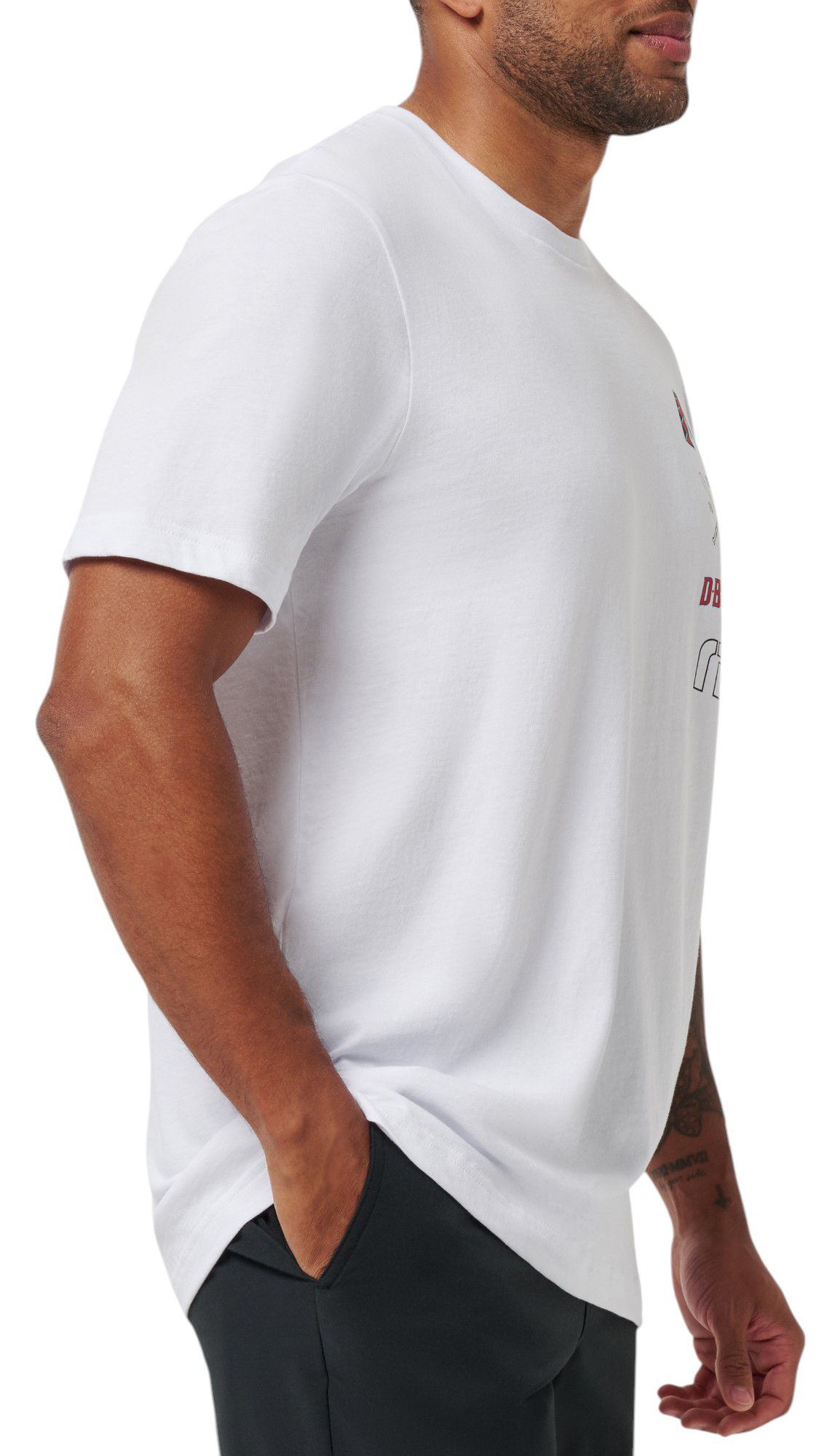 TravisMathew Men's Arizona Diamondbacks White Sunset Slam T-Shirt product image