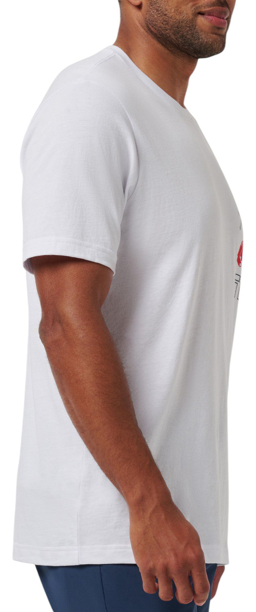 TravisMathew Men's Boston Red Sox White Sunset Slam T-Shirt product image