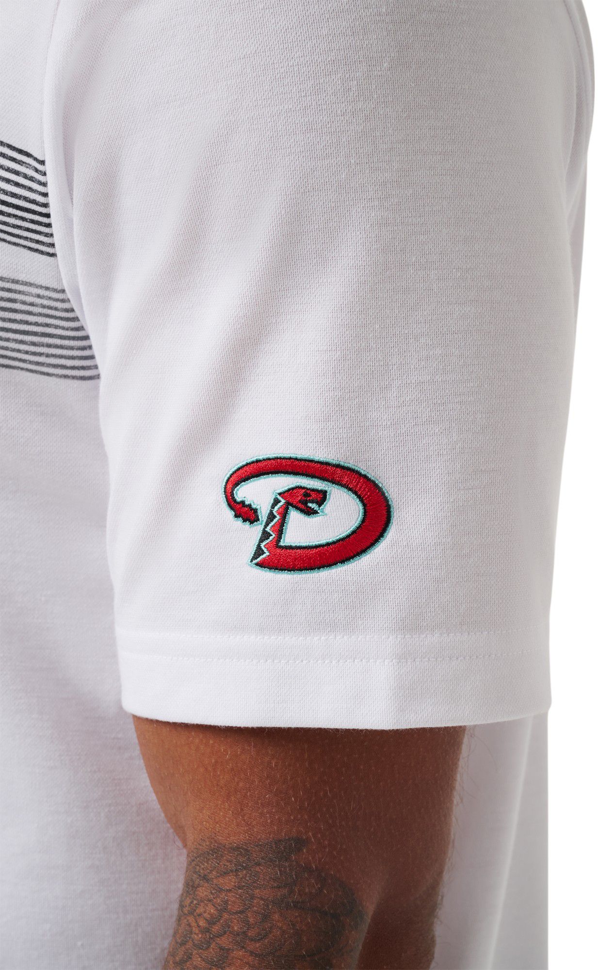 TravisMathew Men's Arizona Diamondbacks White Recruit Polo product image
