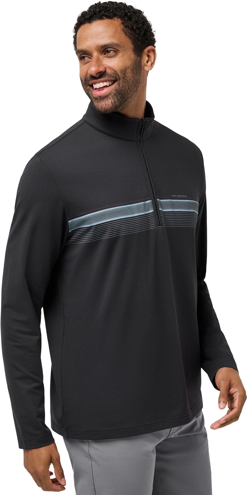 TravisMathew Men's Nautical Adventure Golf ¼ Zip product image