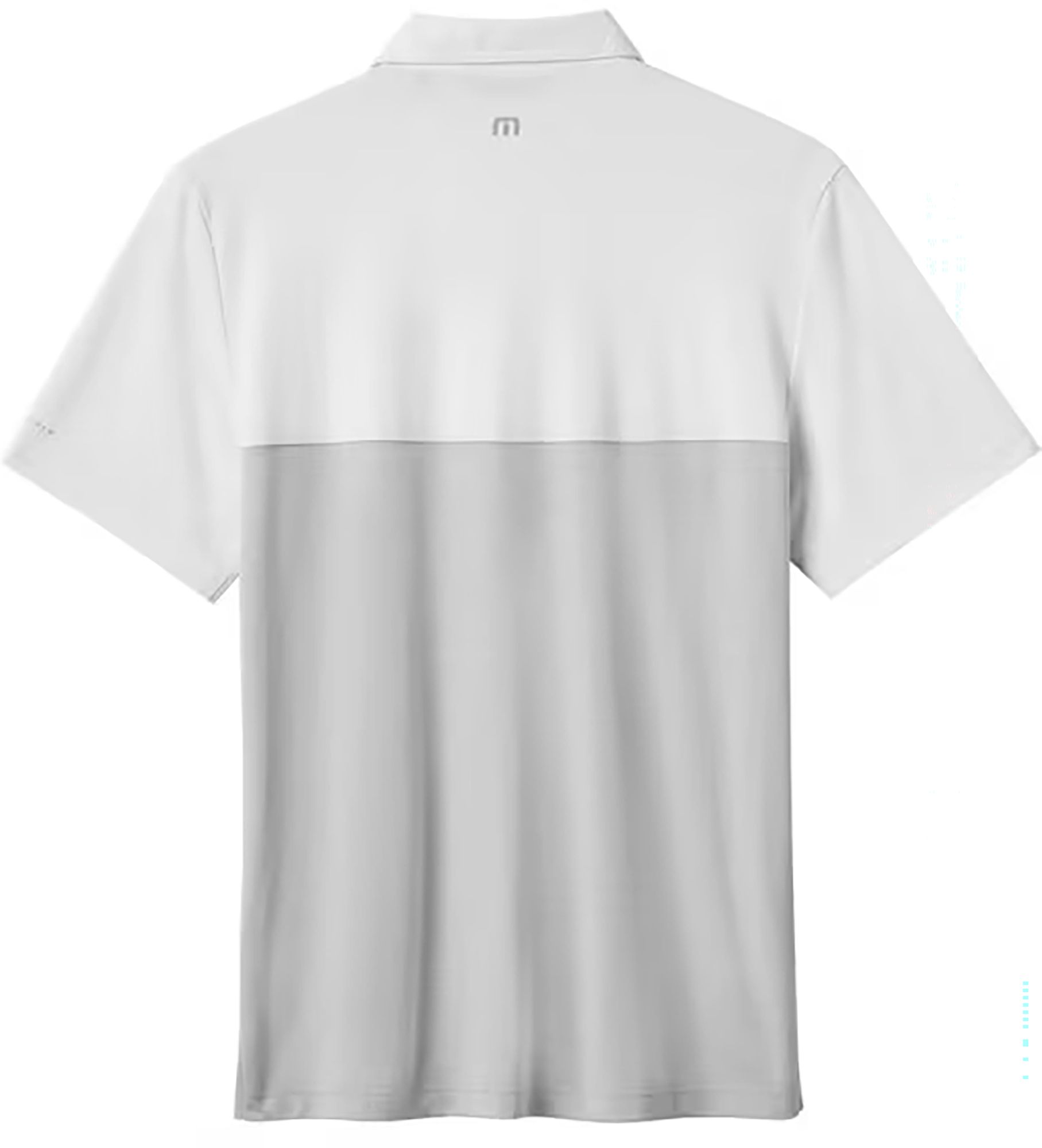 TravisMathew Men's Texas Longhorns White Drop Back Polo product image