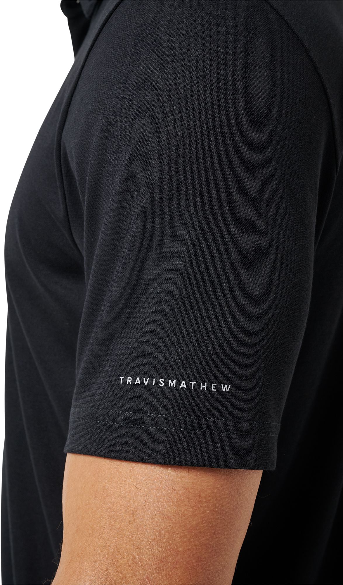 TravisMathew Men's Arizona State Sun Devils Black School Pride Polo product image