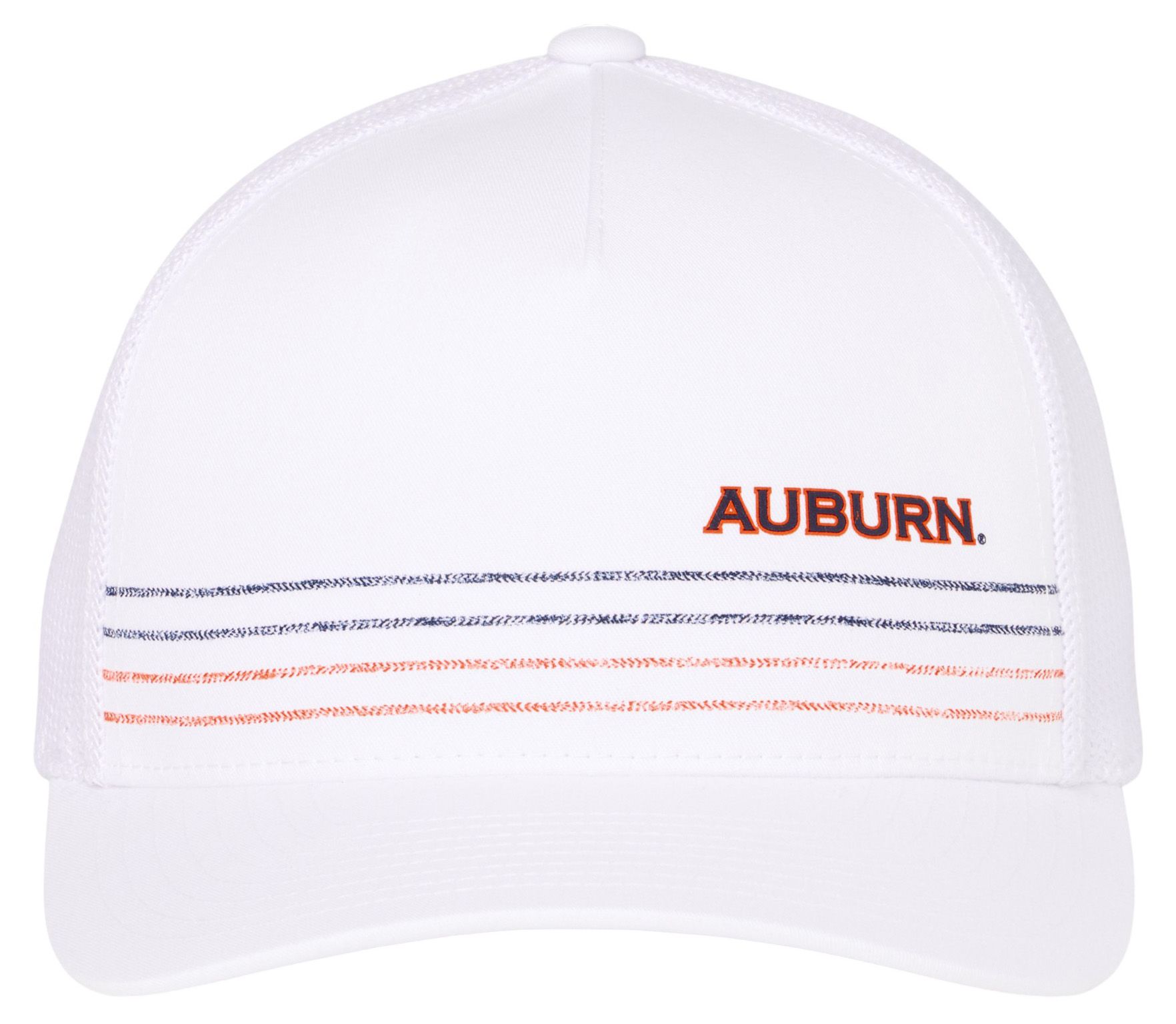 TravisMathew Adult Auburn Tigers White Drum Major Snapback Hat product image