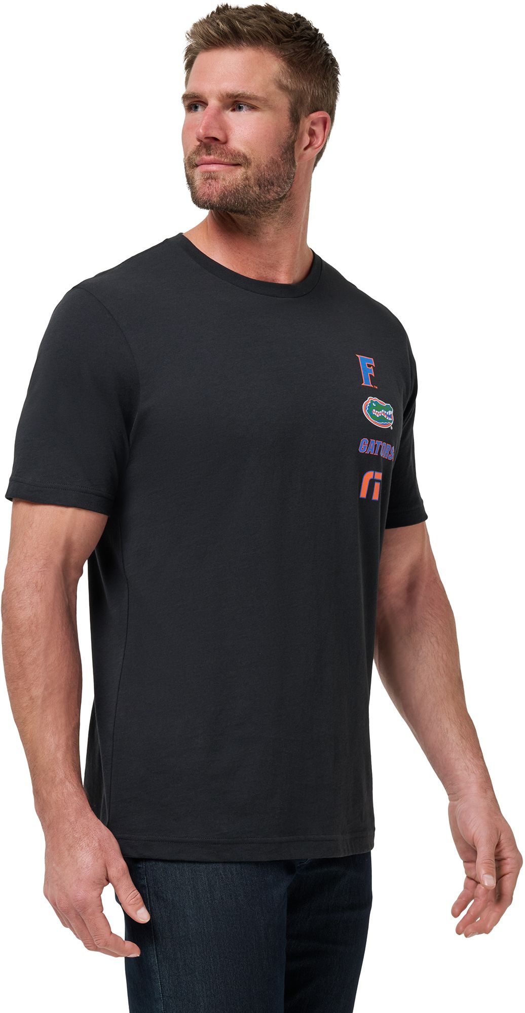 TravisMathew Men's Florida Gators Black Playoffs Short Sleeve T-Shirt product image