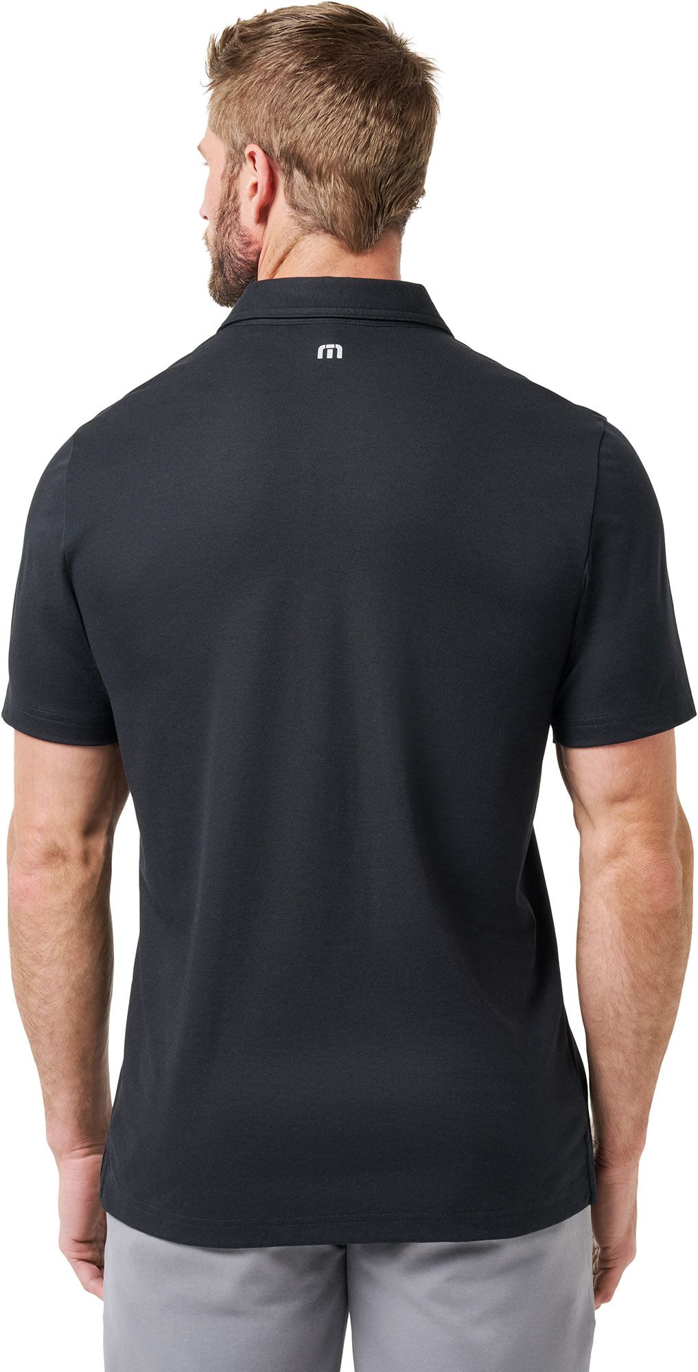 TravisMathew Men's LSU Tigers Black School Pride Polo product image