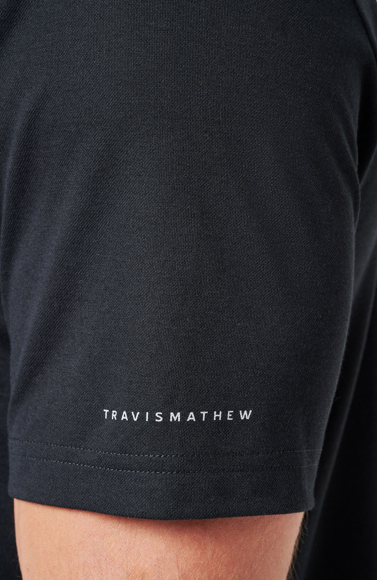 TravisMathew Men's LSU Tigers Black School Pride Polo product image