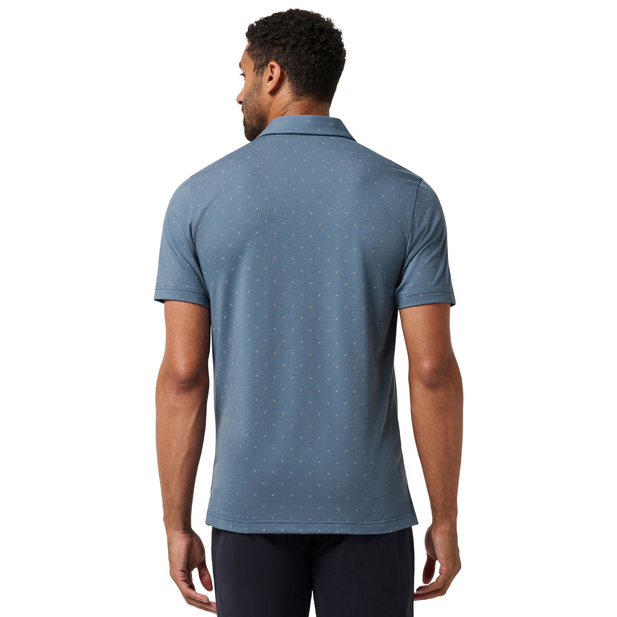 TravisMathew Men's Performance Jersey Wave Golf Polo product image