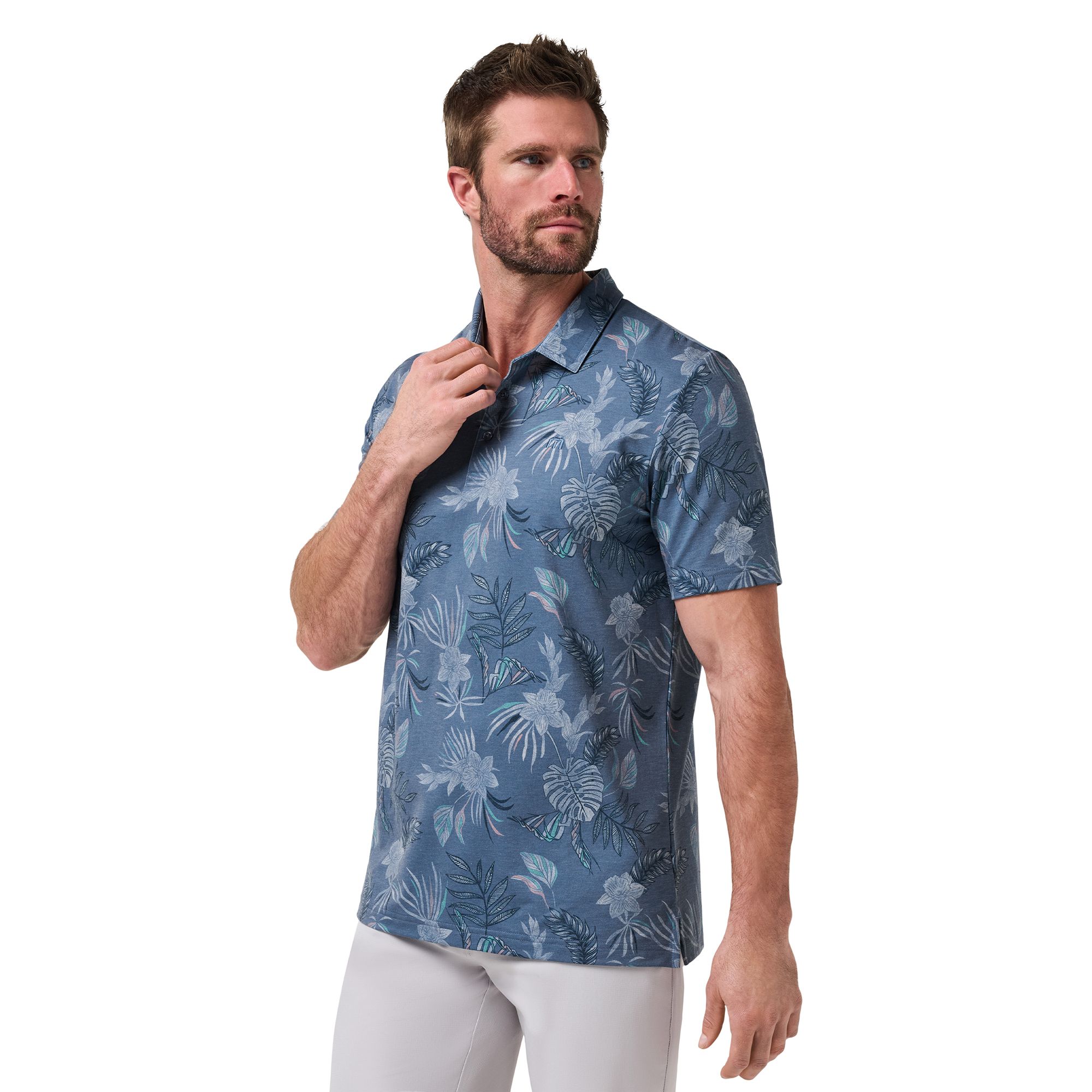TravisMathew Men's Reservation Featherweight Golf Polo product image