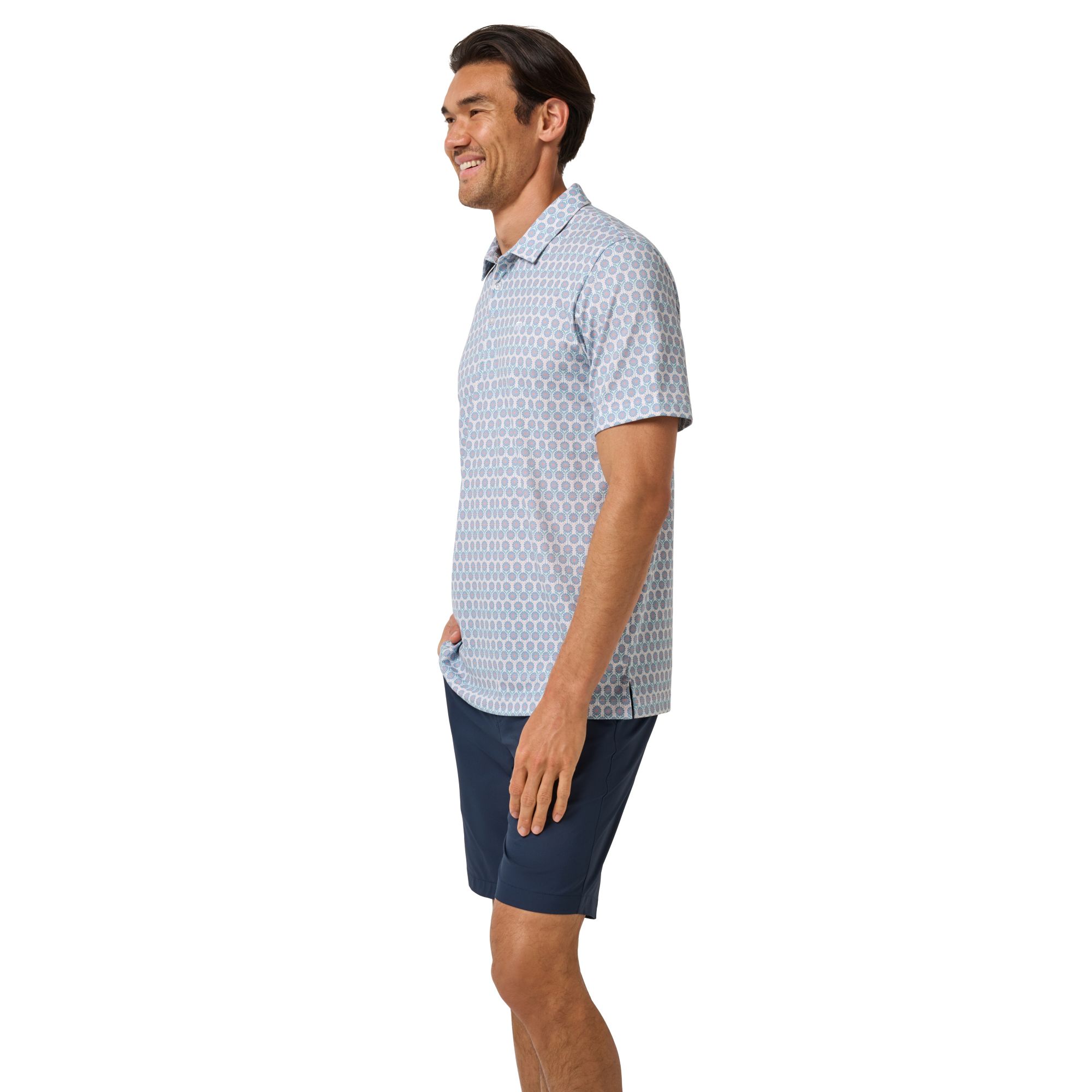 TravisMathew Men's Performance Jersey Paradise Golf Polo product image