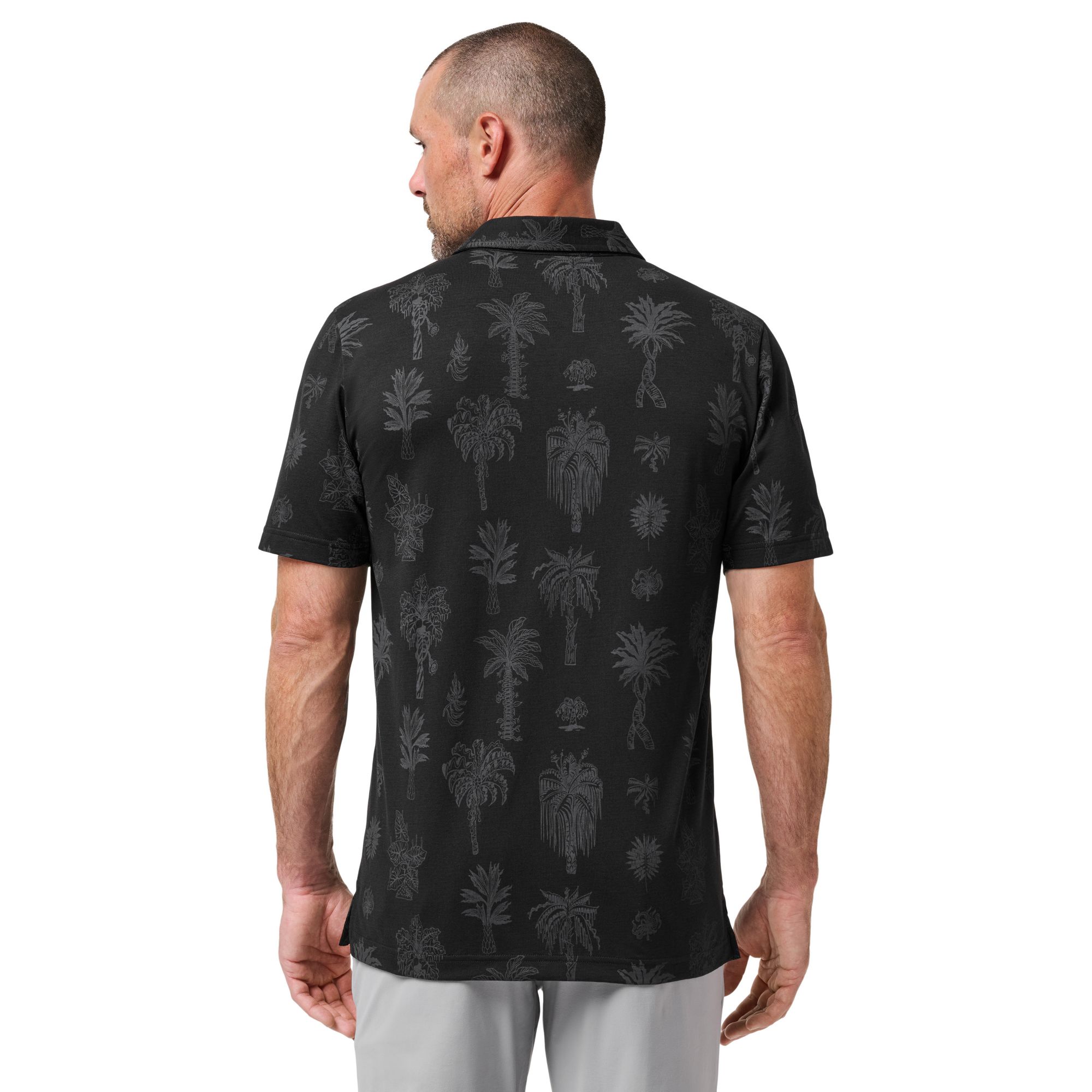 TravisMathew Men's Salt Mist Performance Jersey Golf Polo product image
