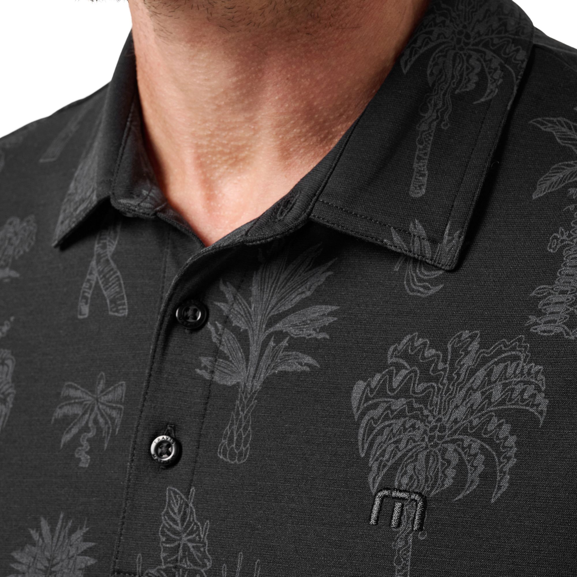 TravisMathew Men's Salt Mist Performance Jersey Golf Polo product image