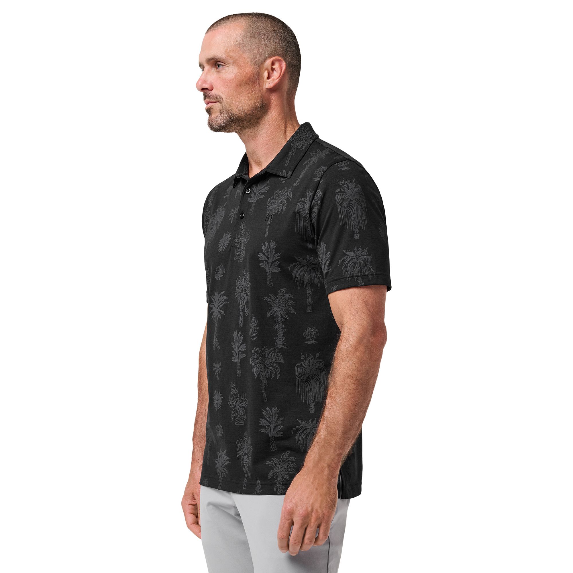TravisMathew Men's Salt Mist Performance Jersey Golf Polo product image