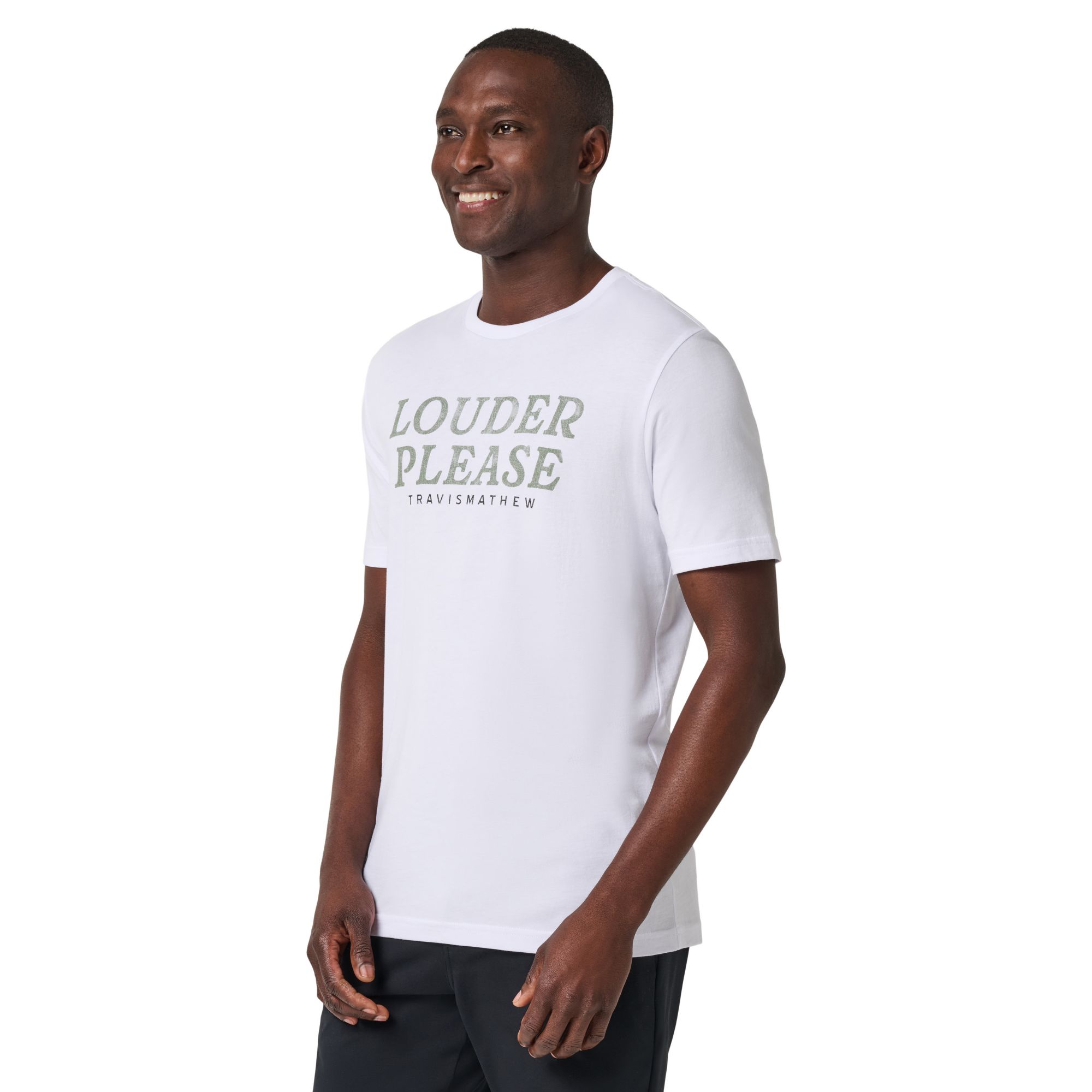 TravisMathew Men's Louder Please Golf T-Shirt product image