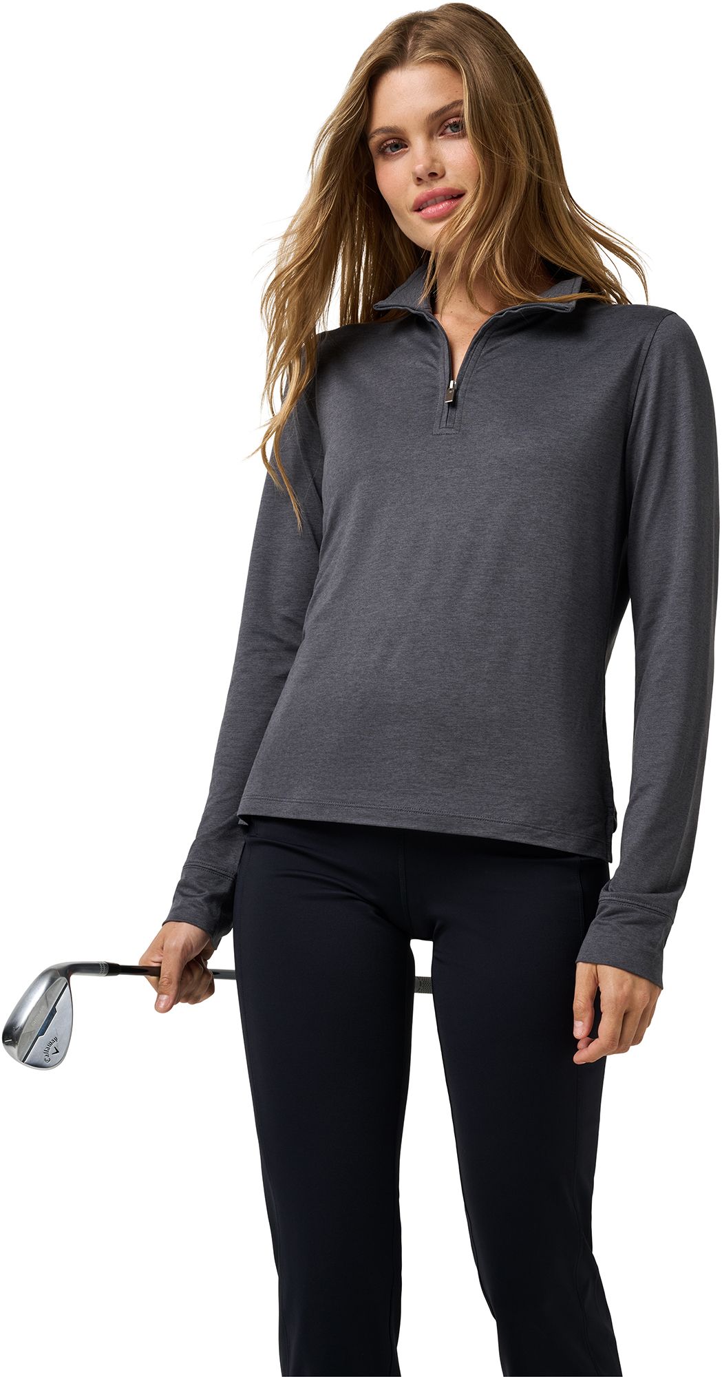 TravisMathew Women's Skylight Light Long Sleeve ¼ Zip product image