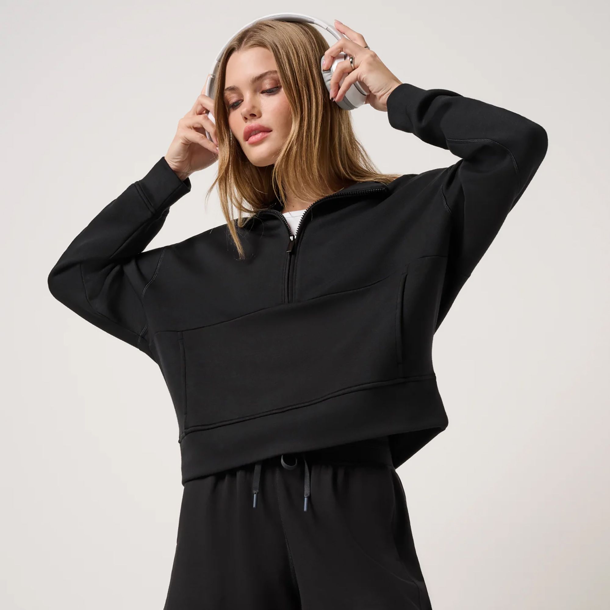 TravisMathew Women's Skyloft Soft ½ Zip 2.0 product image