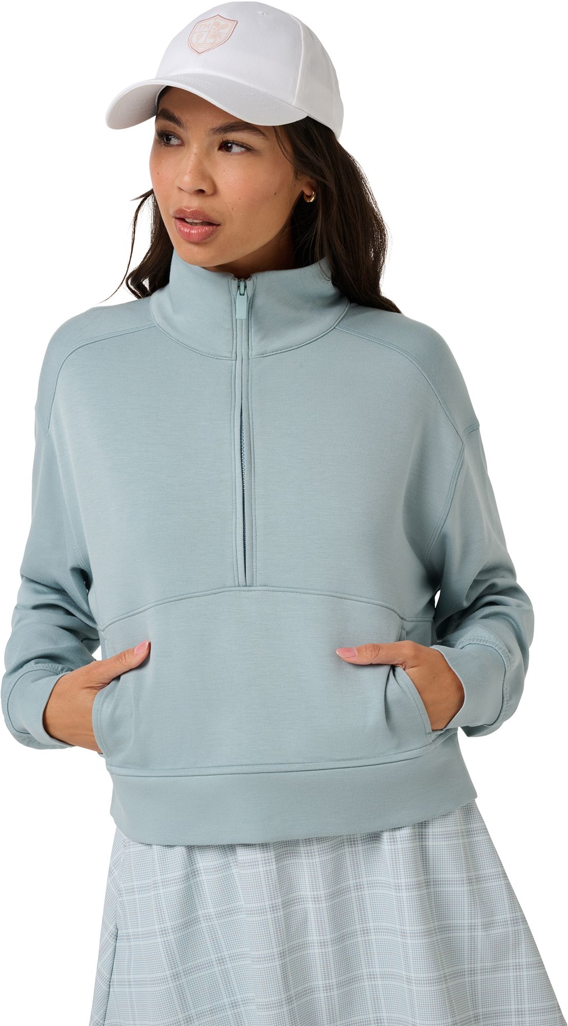 TravisMathew Women's Skyloft Soft ½ Zip 2.0 product image