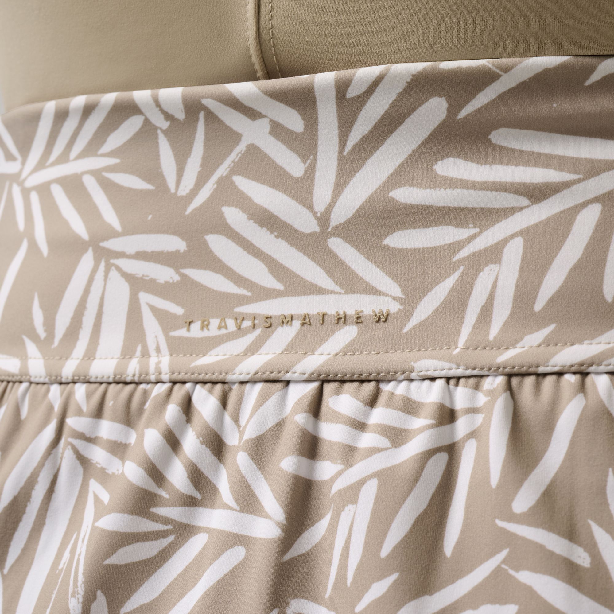 TravisMathew Women's Printed MoveKnit Game Set Match Skort 2.0 product image