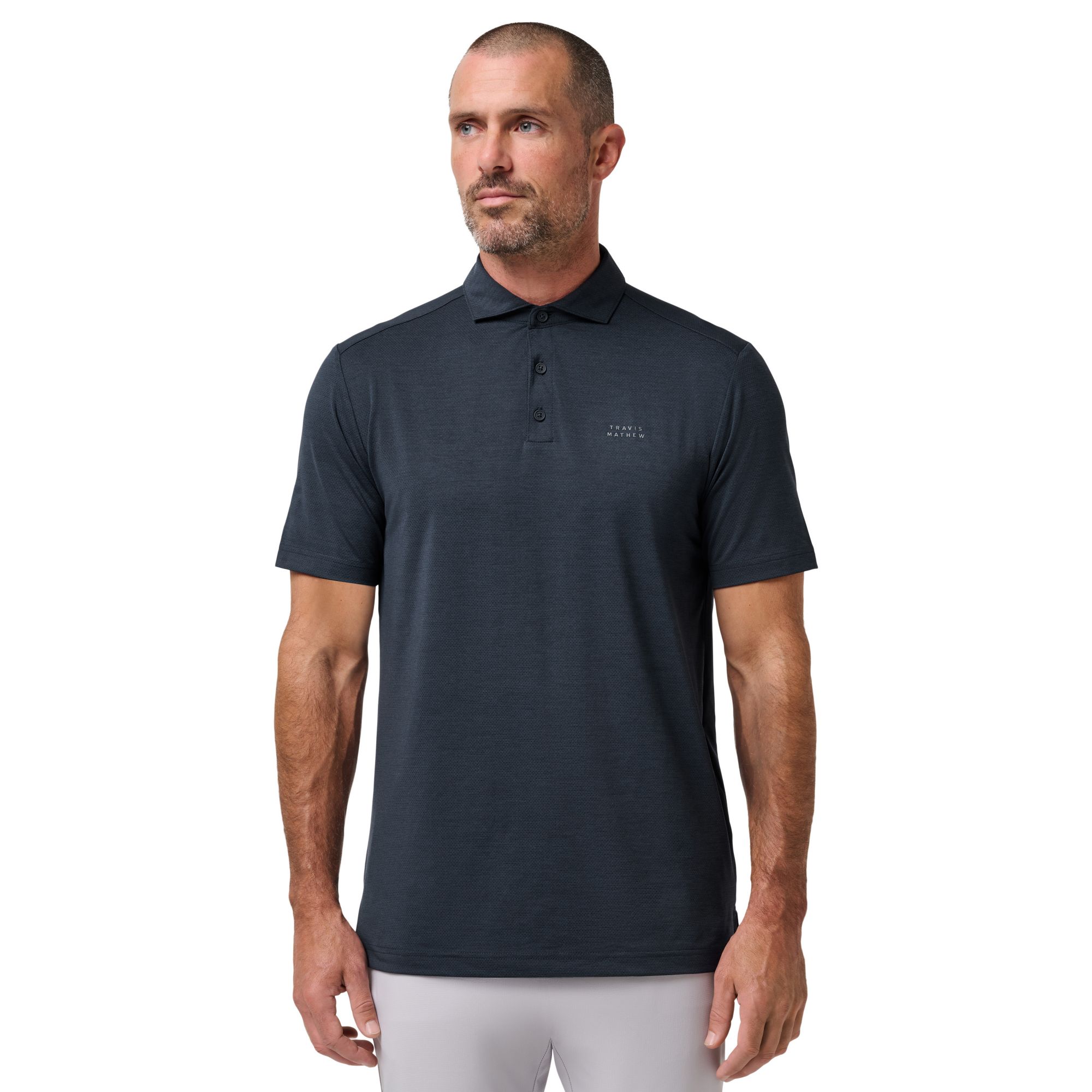 TravisMathew Men's Heater Active Golf Polo product image