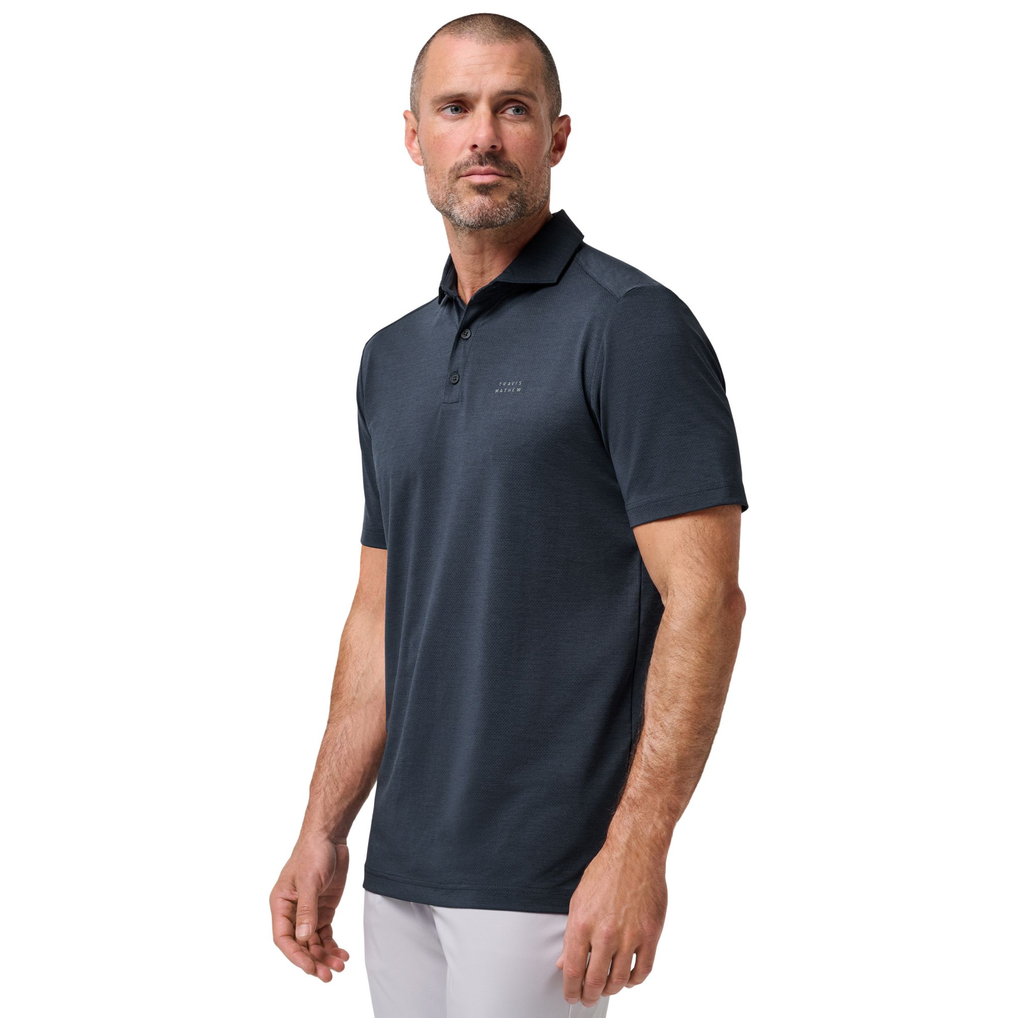 TravisMathew Men's Heater Active Golf Polo product image