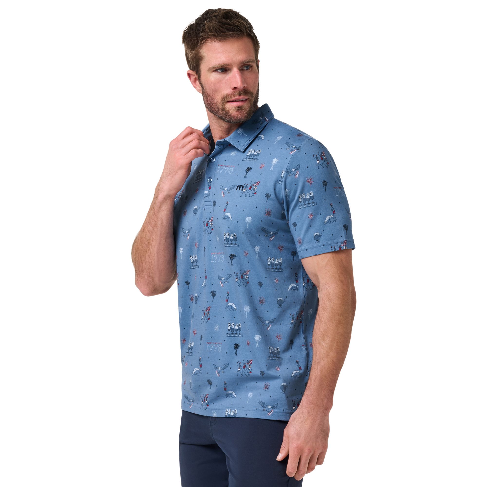 TravisMathew Men's ComfortKnit Festival Golf Polo product image