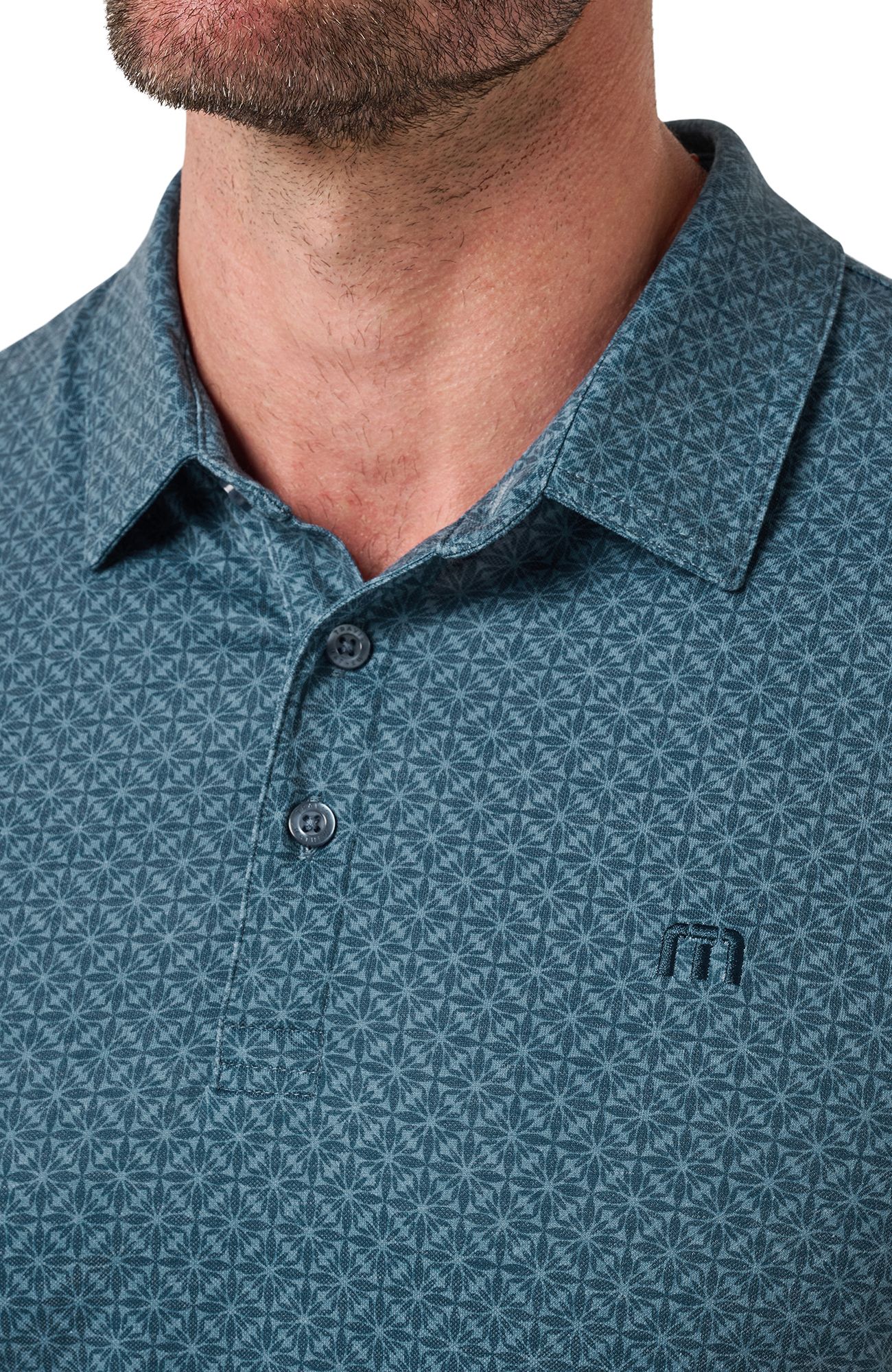 TravisMathew Men's Featherweight Flair Golf Polo product image